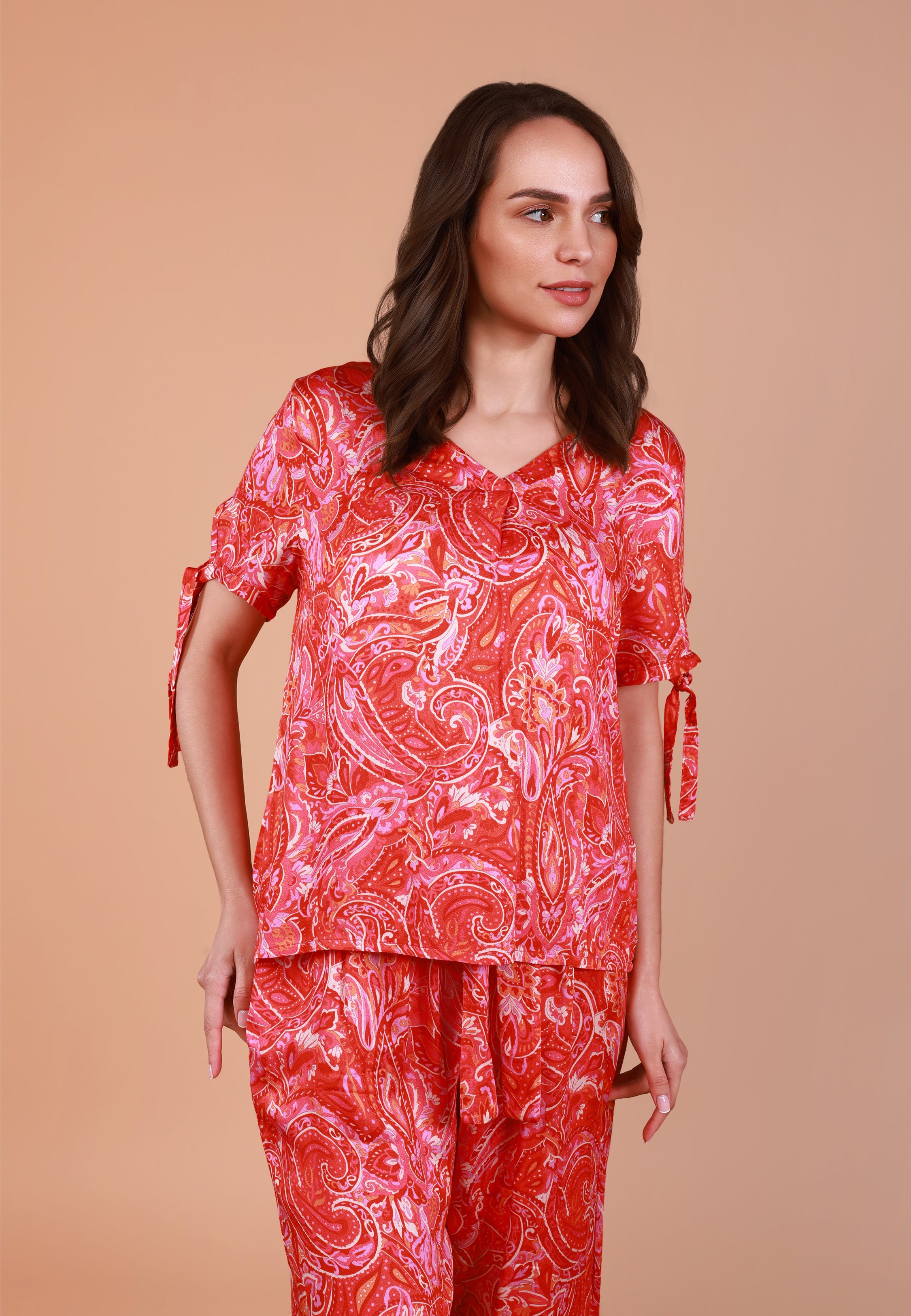 Ensemble pyjama blouse & pantalon | Collection Paisley