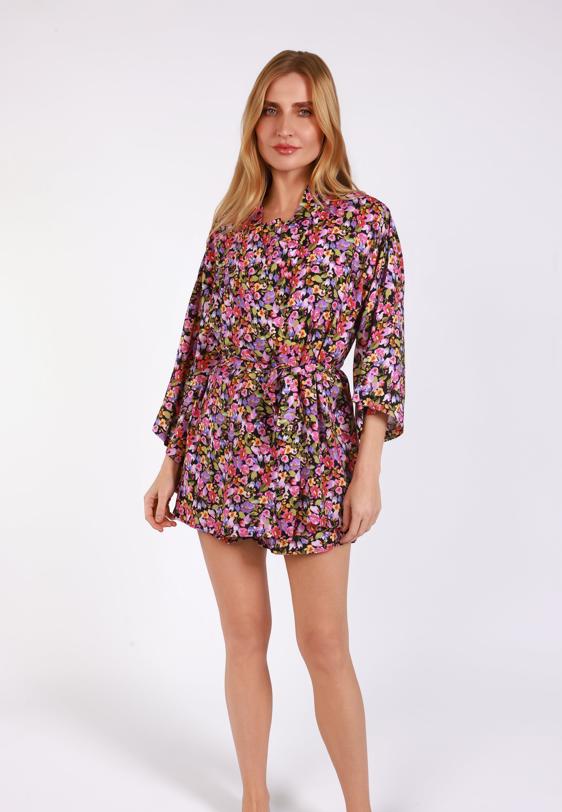 Kimono fleuri court | Collection Botanical Garden