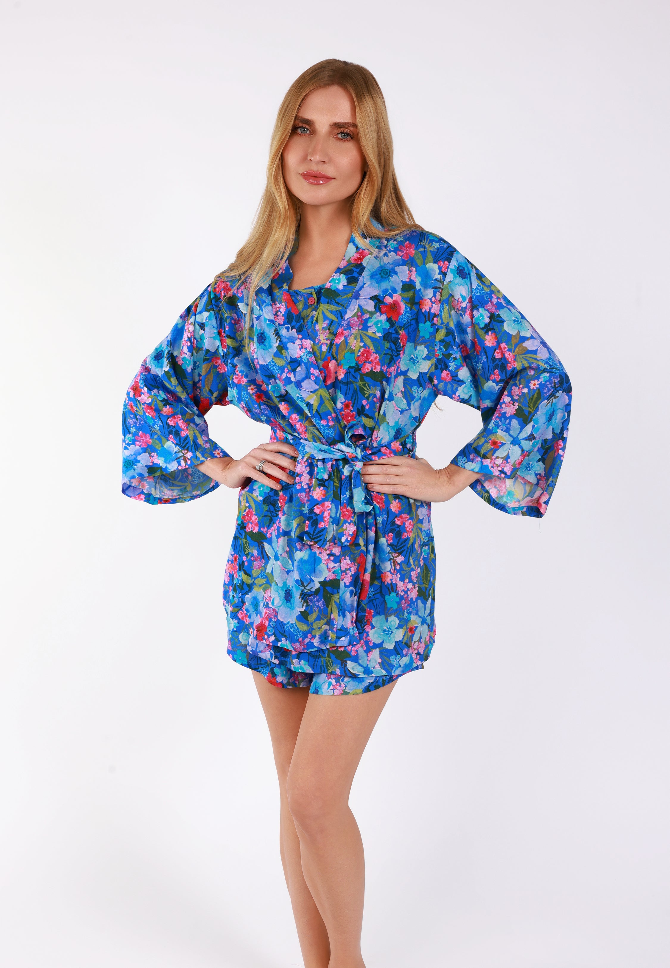 Kimono fleuri court | Collection Botanical Garden