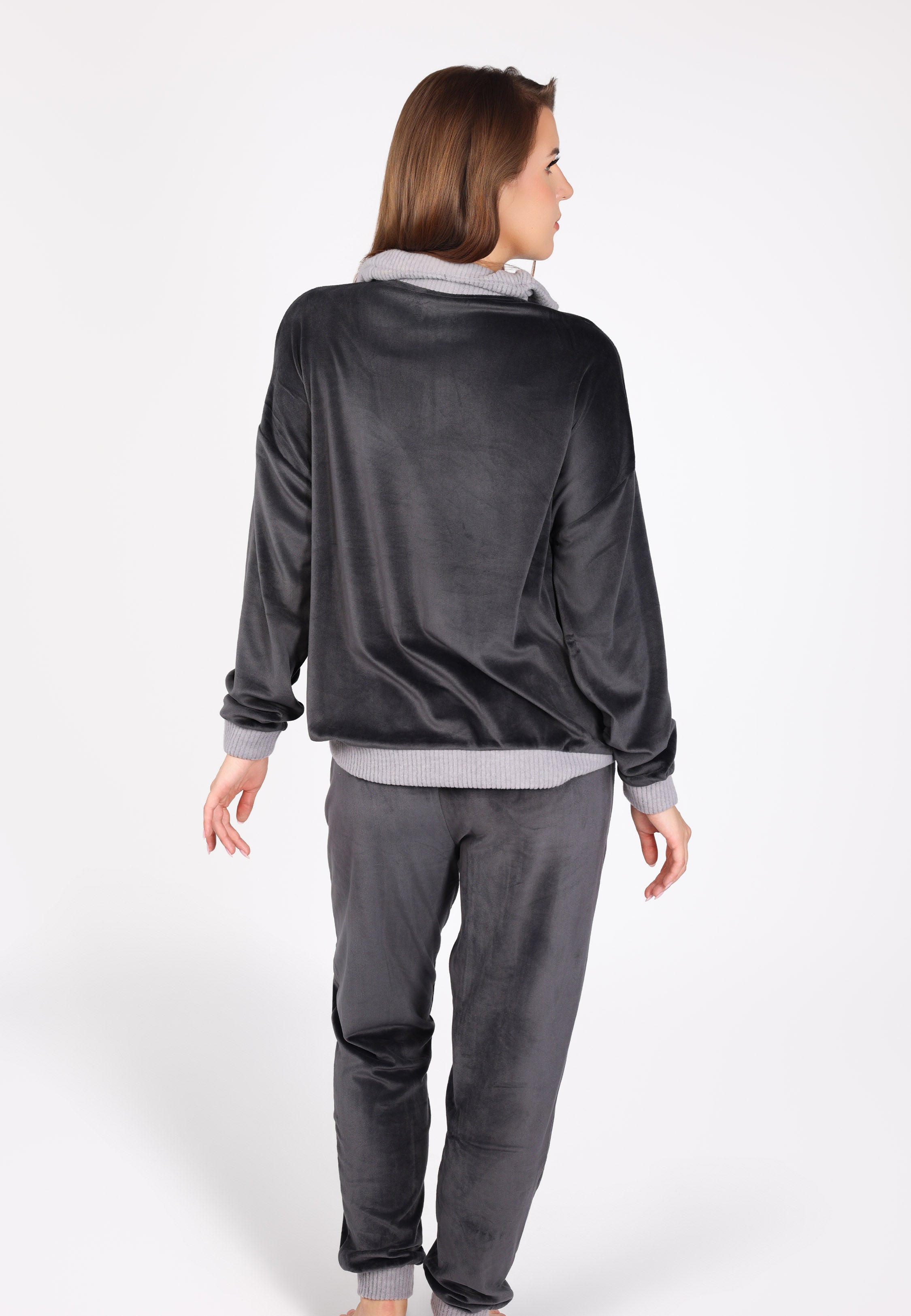 Pyjama col montant zippé | Collection Velvet MLC