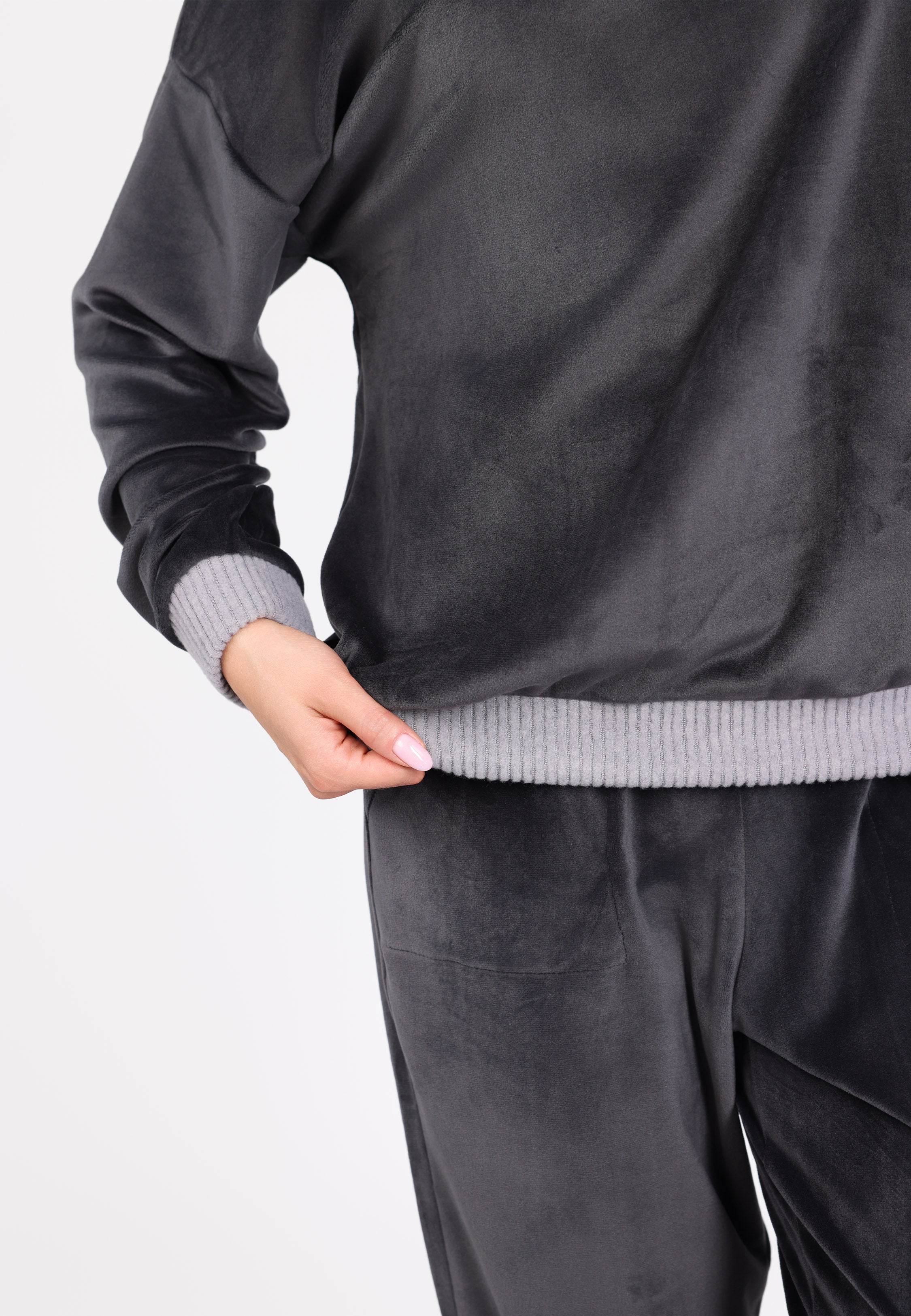 Pyjama col montant zippé | Collection Velvet MLC