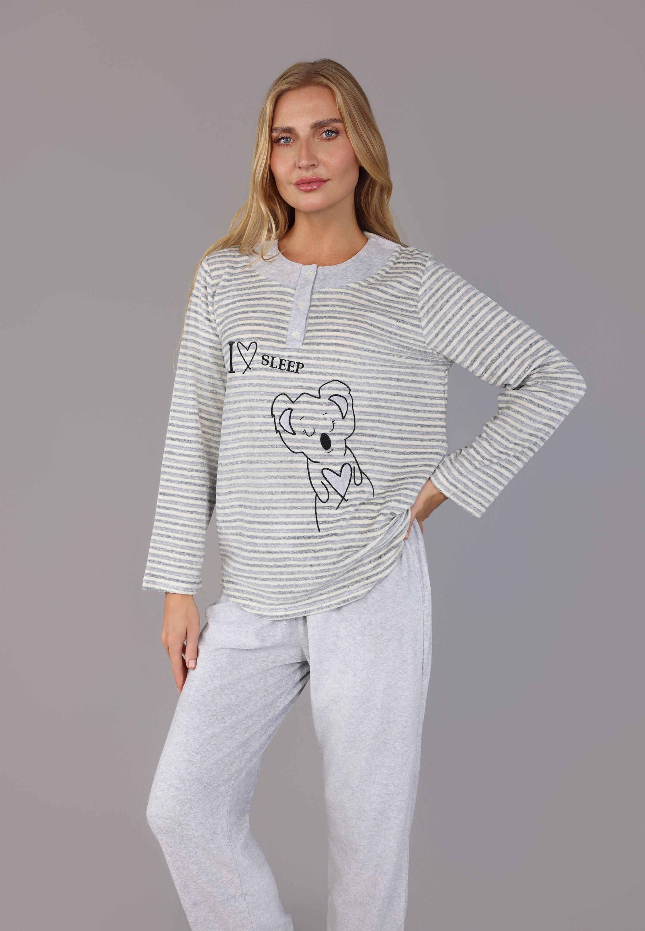 ENSEMBLE PYJAMA BRODÉ | COLLECTION MATCHY MATCHY