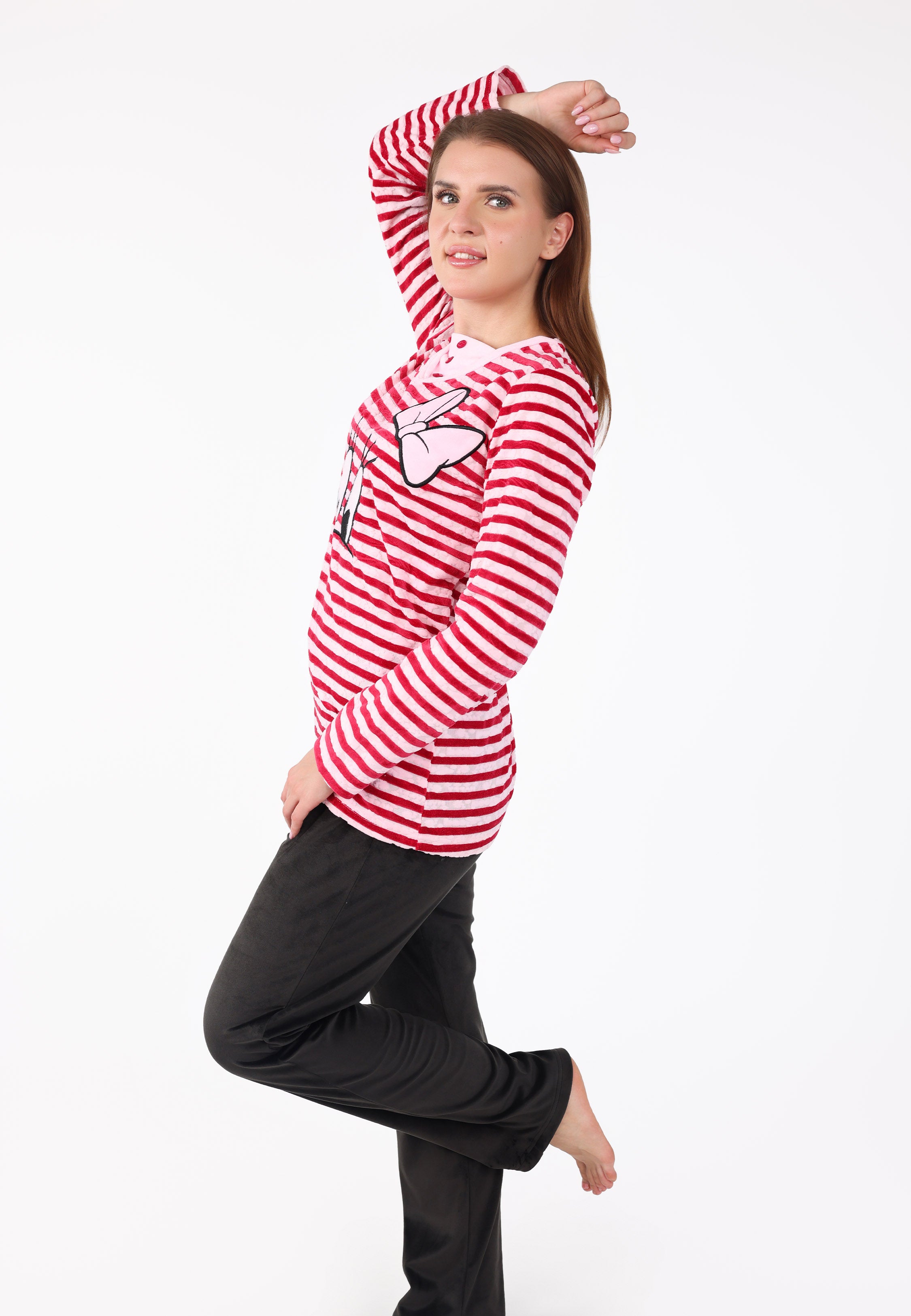 Ensemble Pyjama Rayé avec Motif