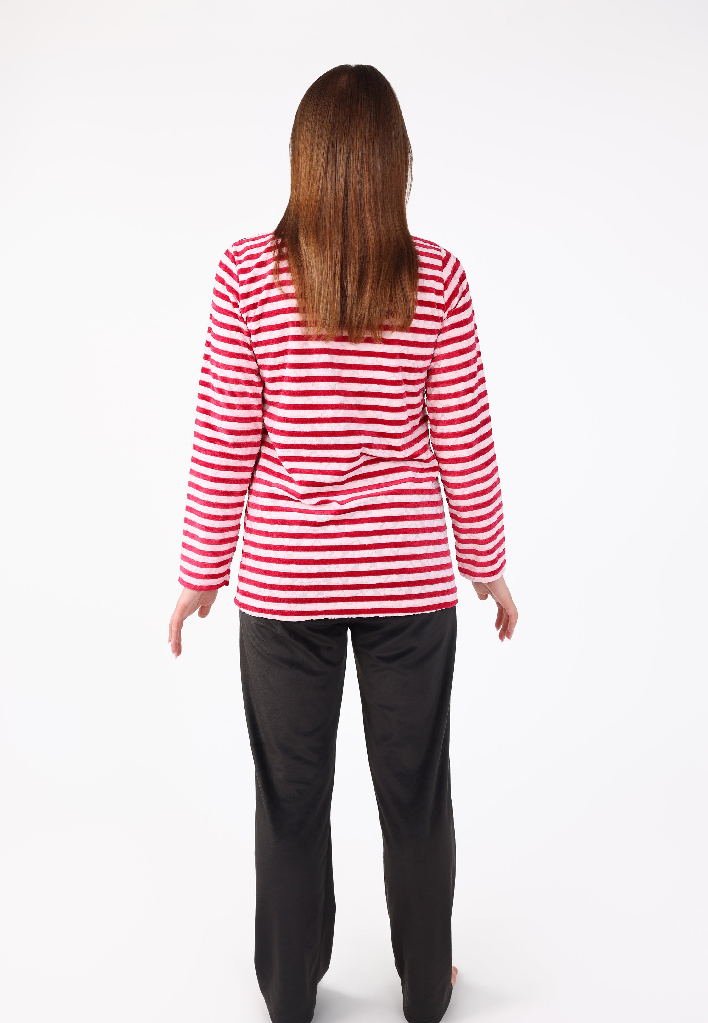 Ensemble Pyjama Rayé avec Motif