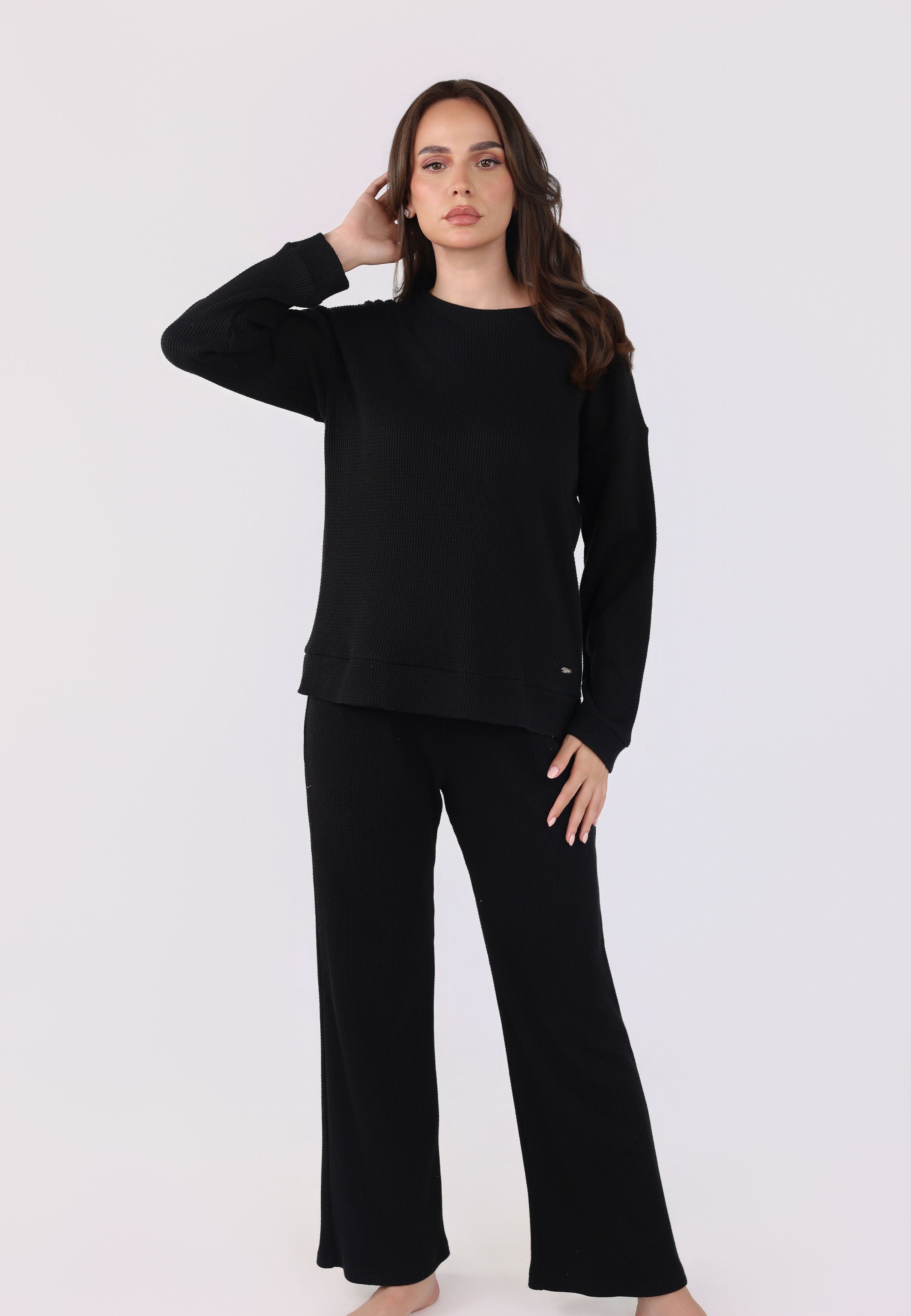 Pyjama détente gaufré | Collection Waffle