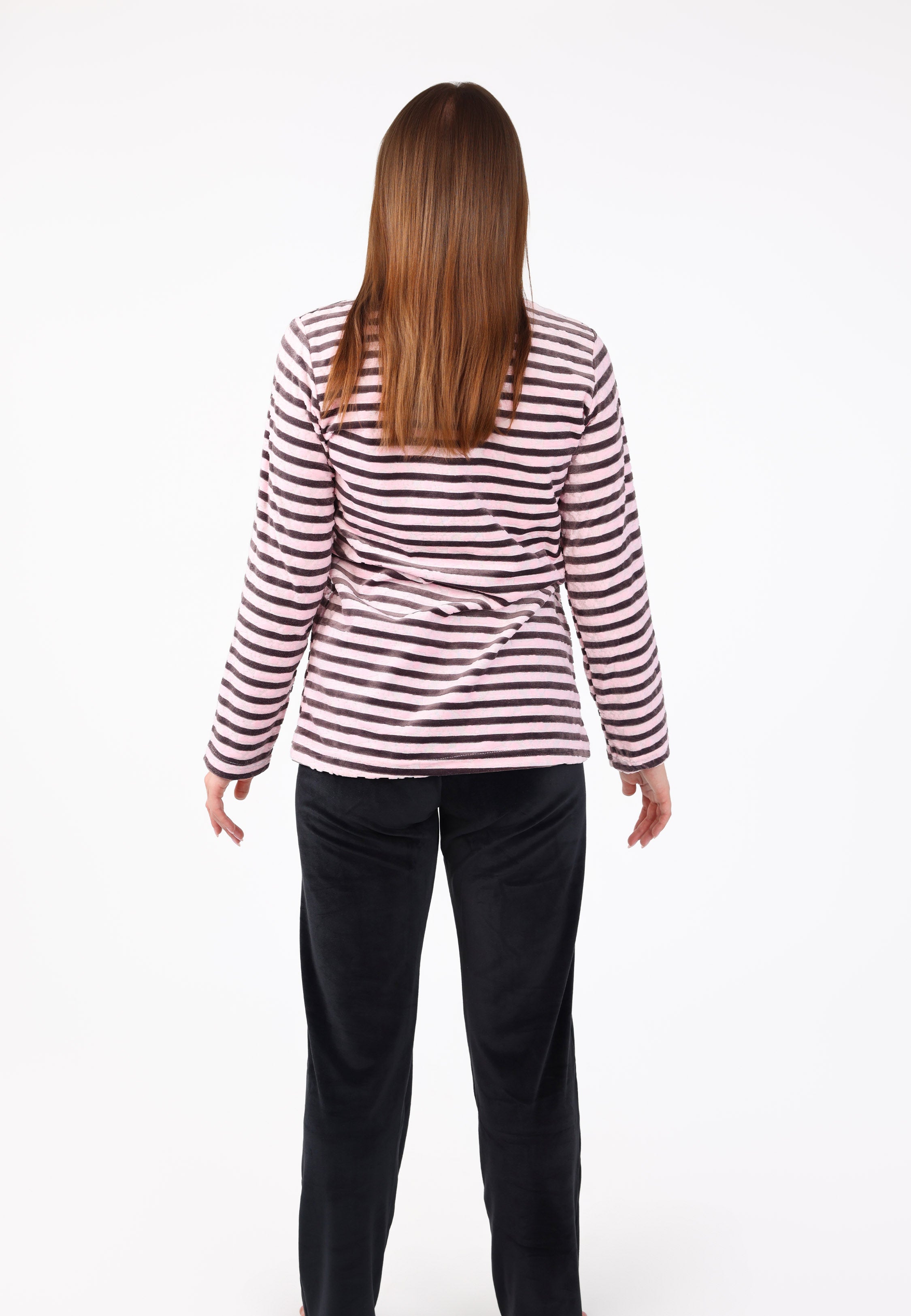 Ensemble Pyjama Rayé avec Motif