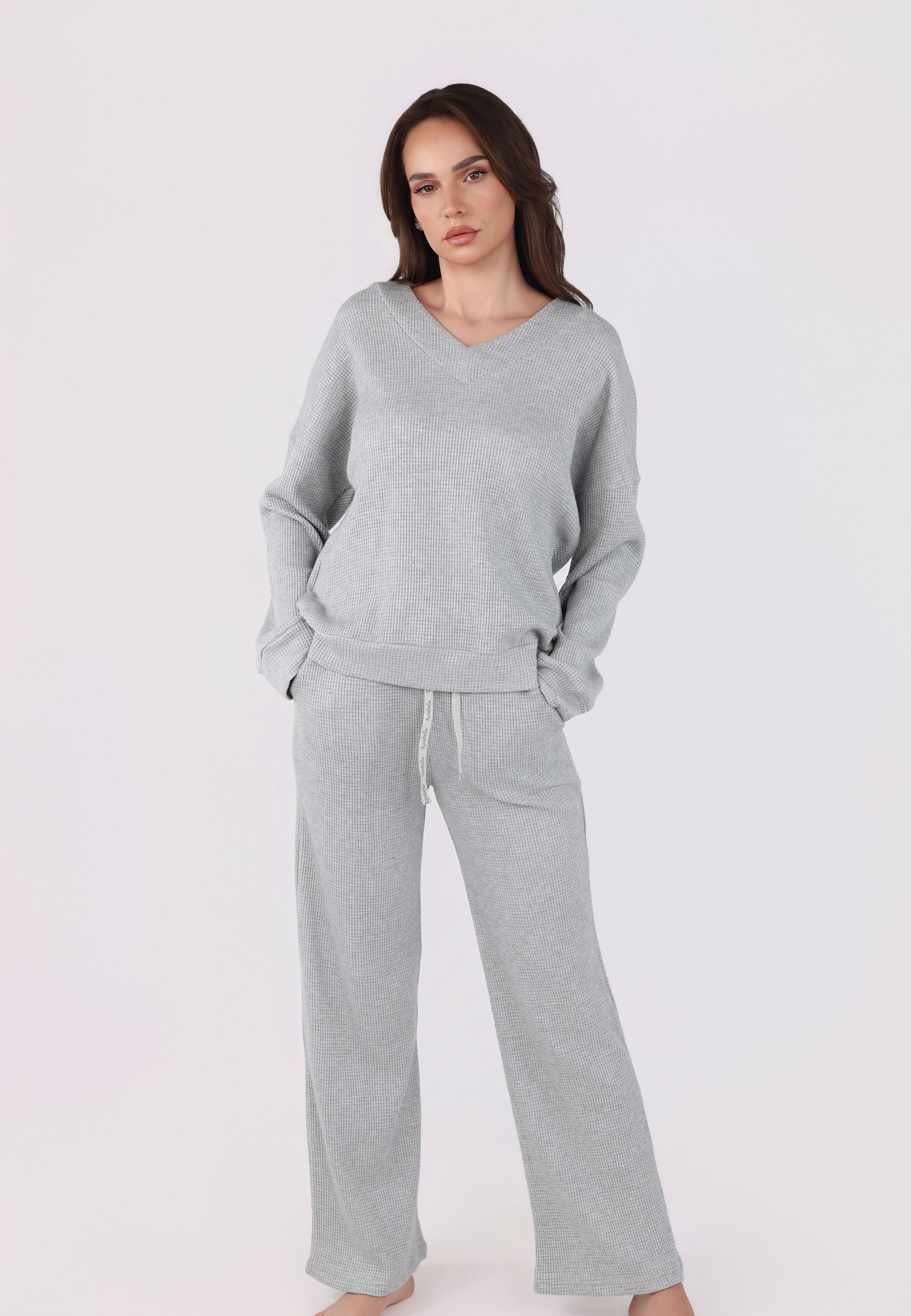 Ensemble pyjama en tissu gaufré | Collection Waffle