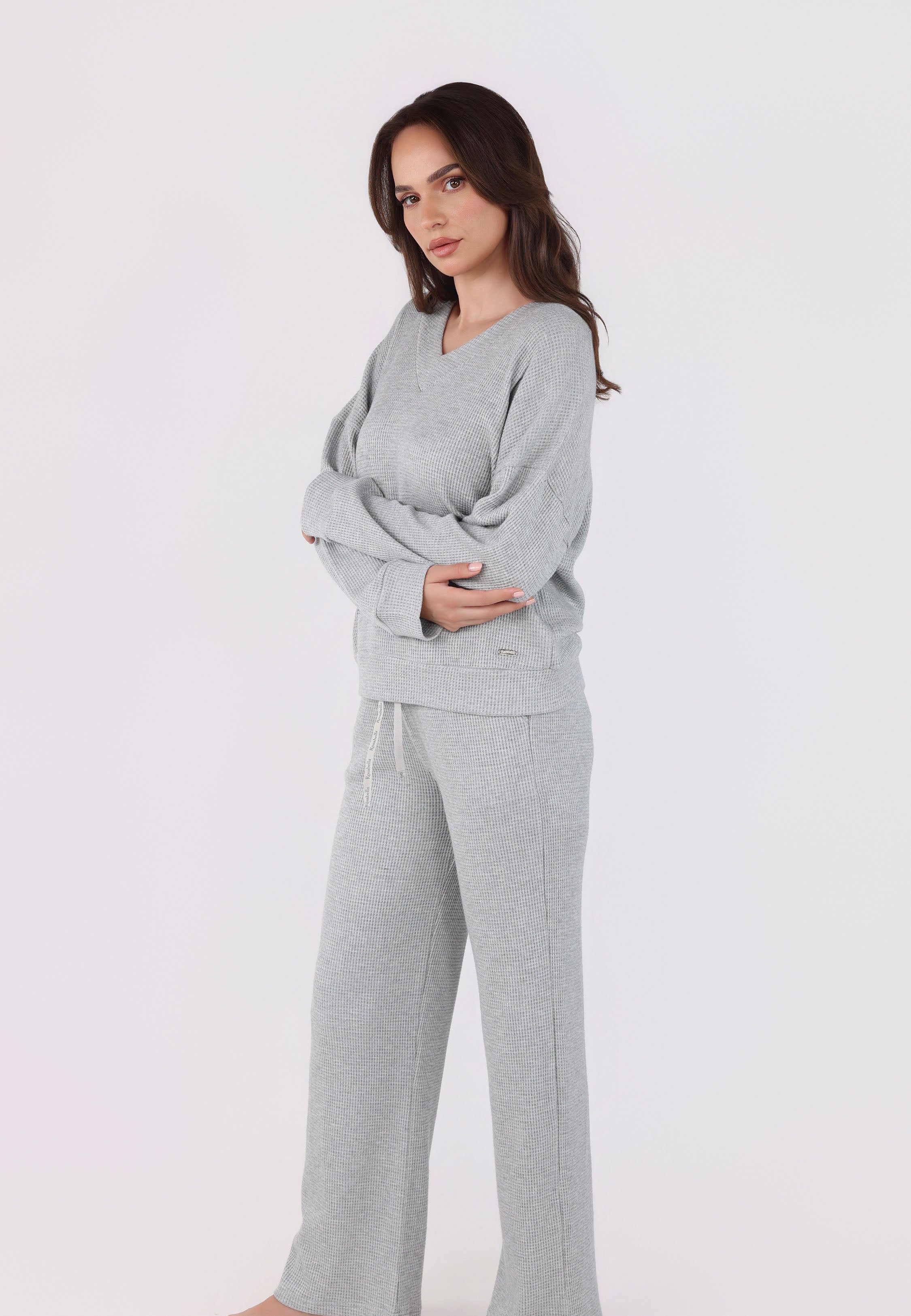 Ensemble pyjama en tissu gaufré | Collection Waffle