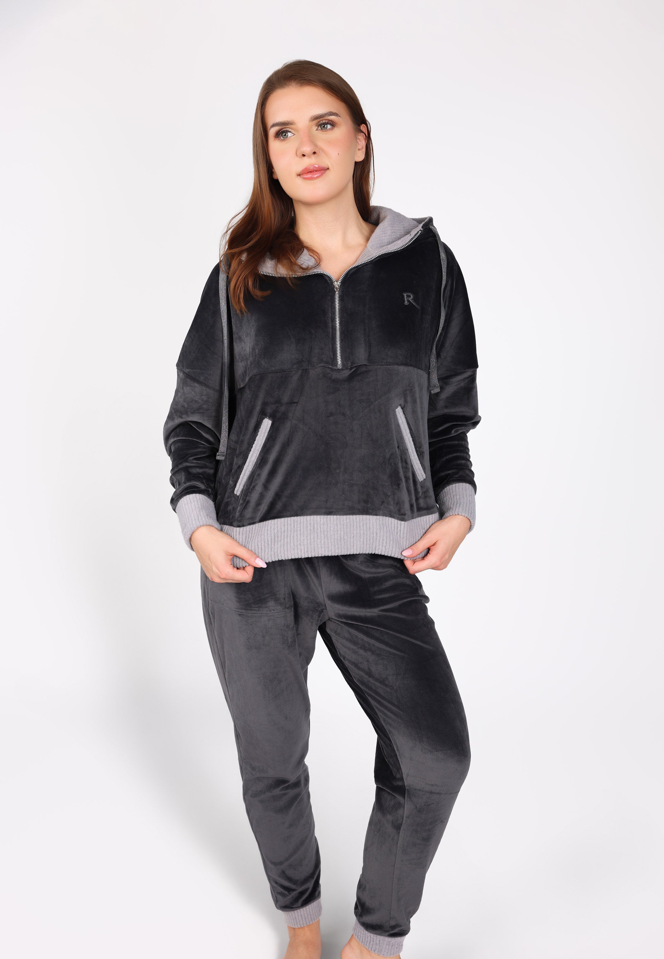 Ensemble pyjama à capuche | Collection Velvet MLC