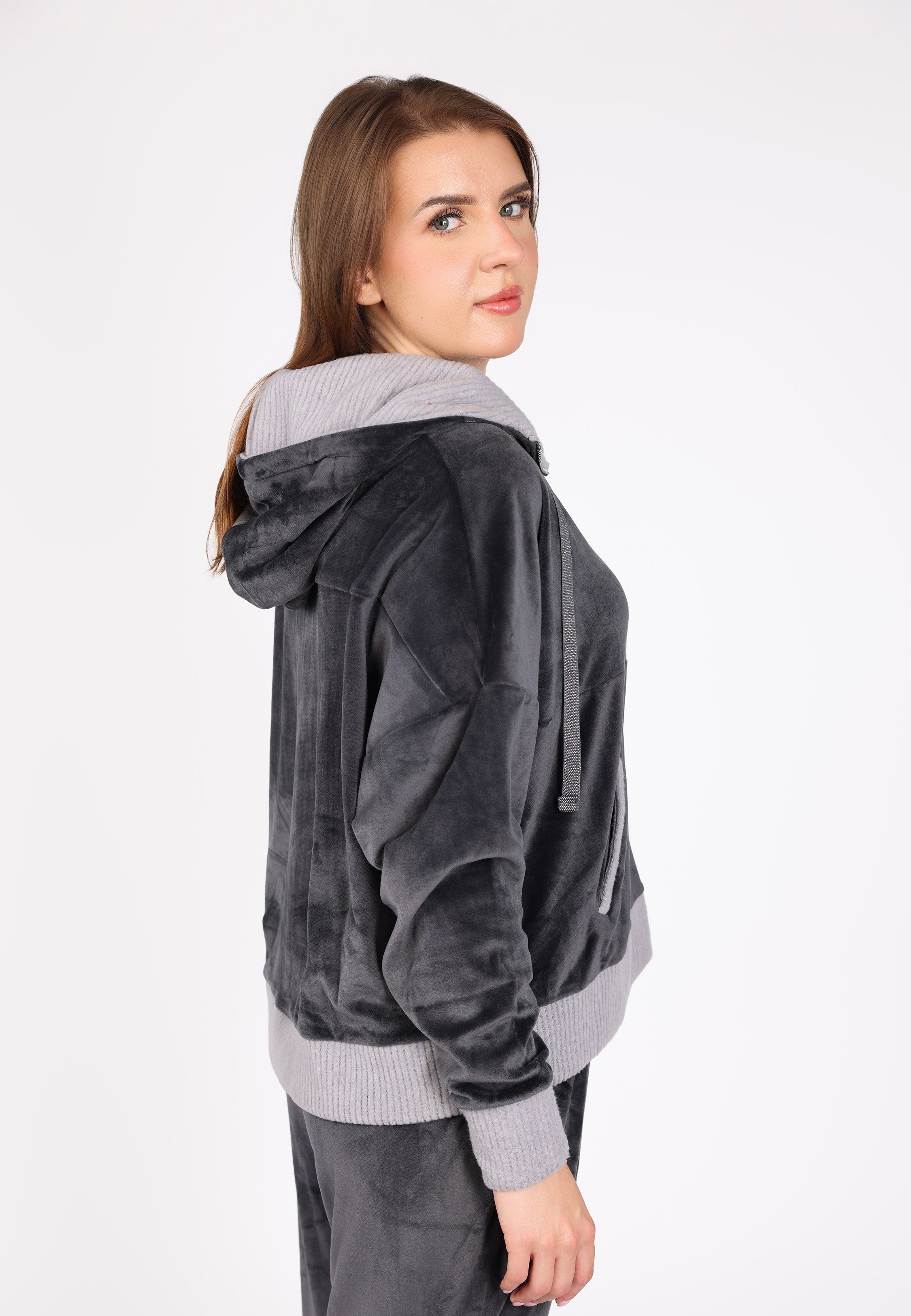 Ensemble pyjama à capuche | Collection Velvet MLC