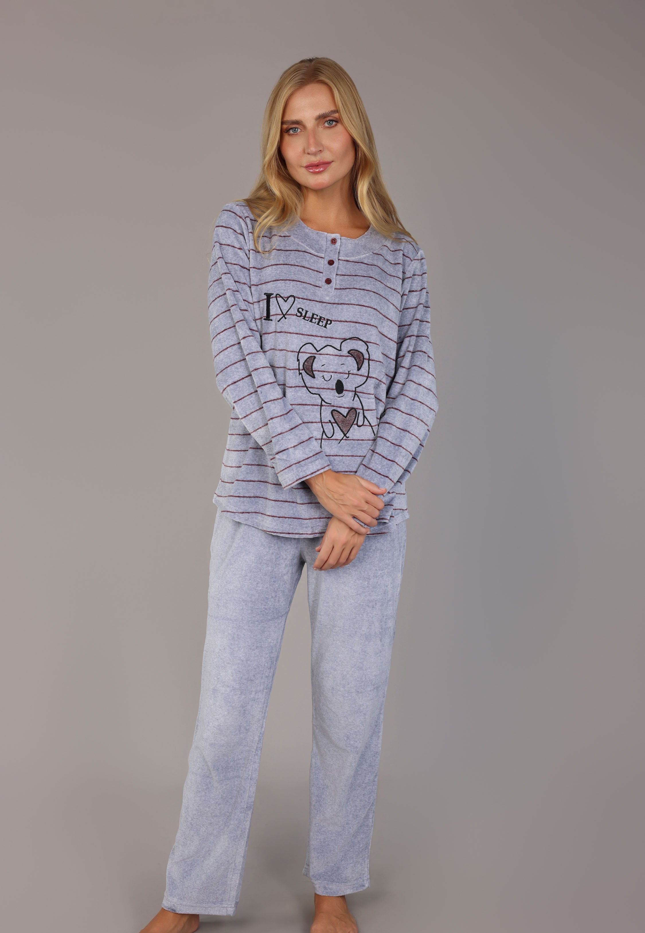 ENSEMBLE PYJAMA BRODÉ | COLLECTION MATCHY MATCHY