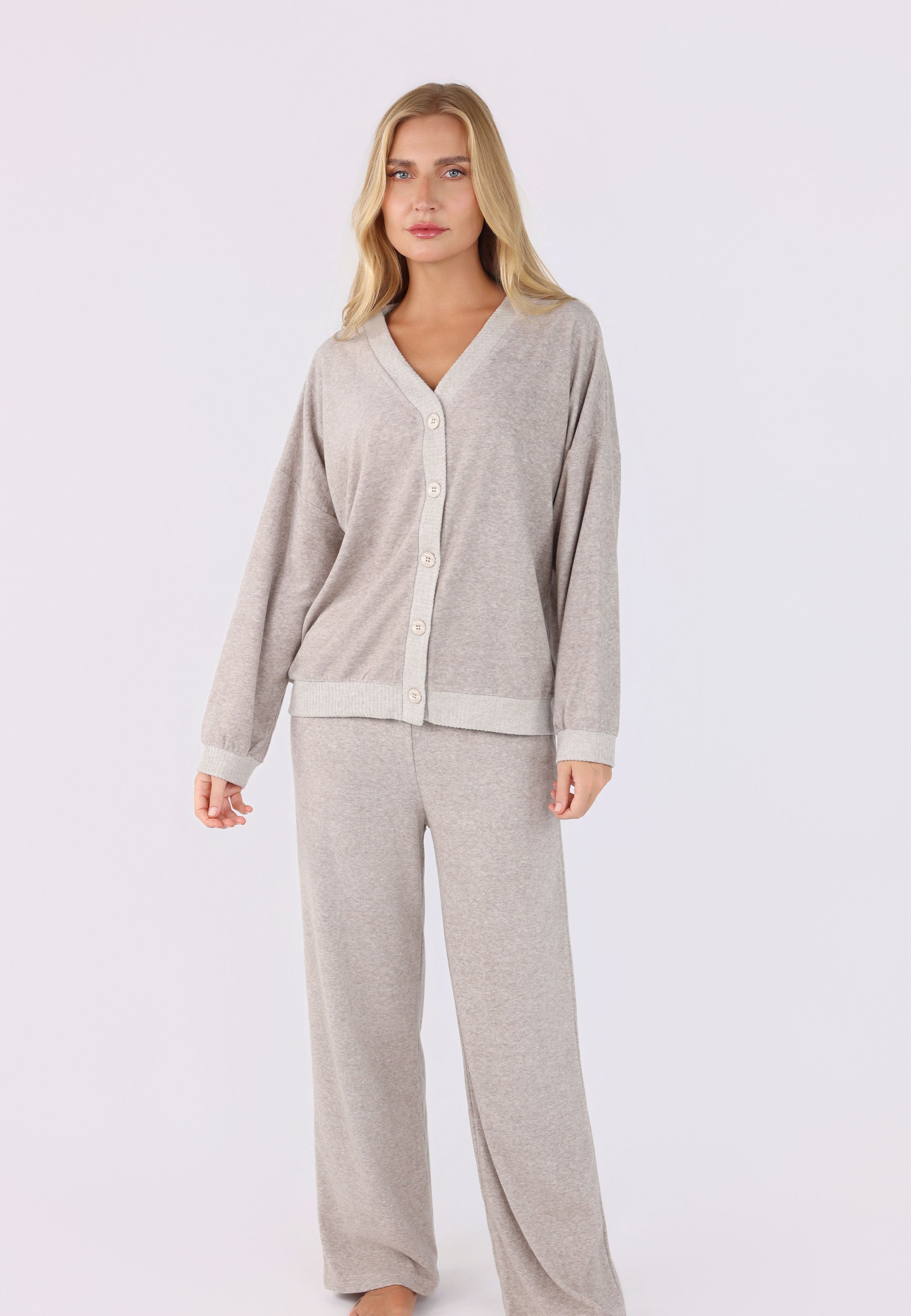 Ensemble Homewear Boutonné | Collection Relief