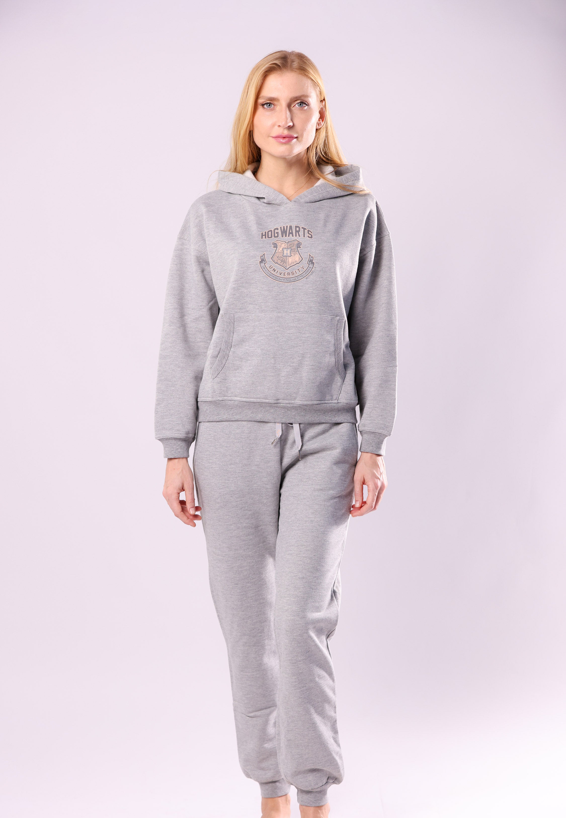Pyjama gris à capuche | Collection MLT CHINE