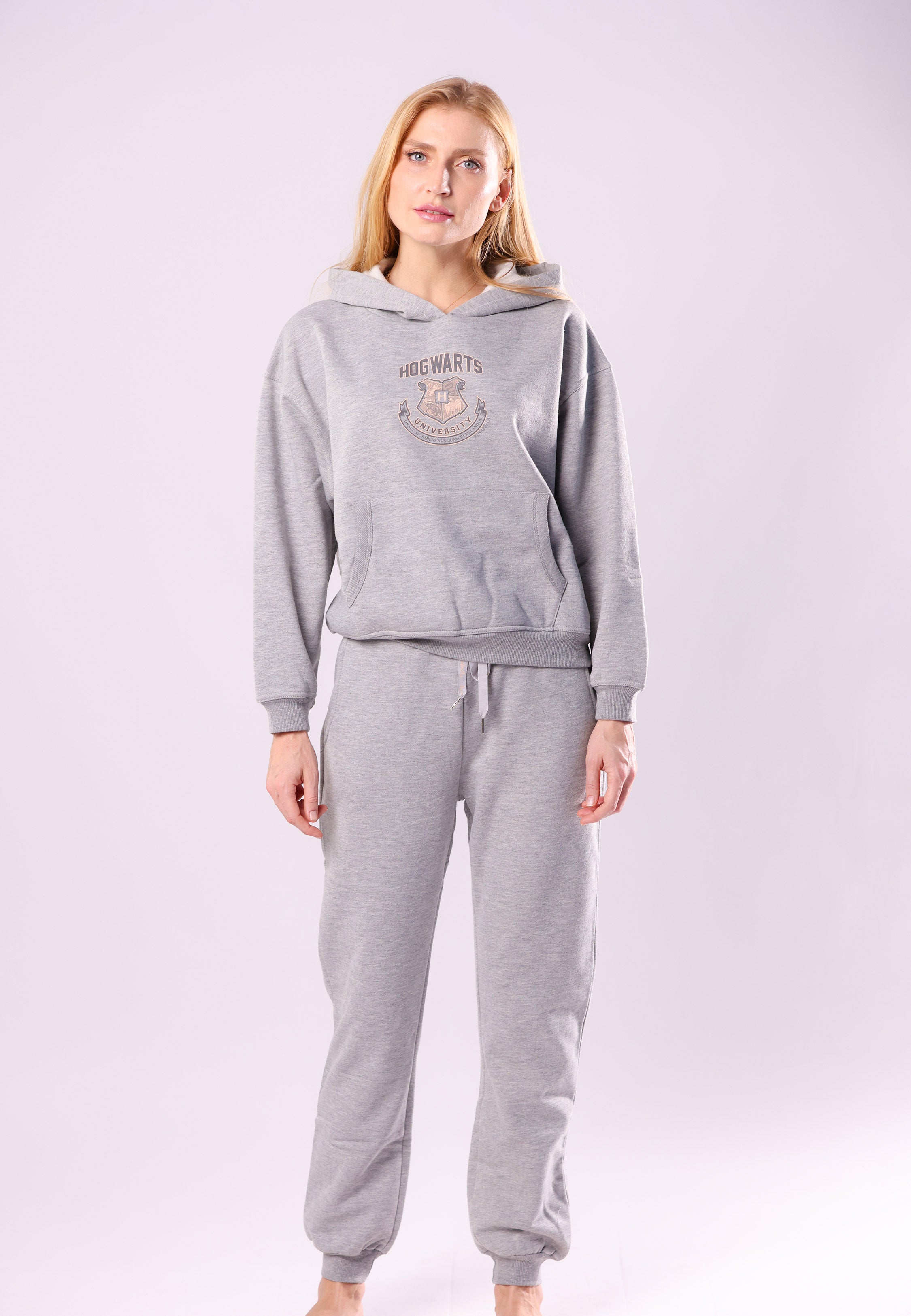Pyjama gris à capuche | Collection MLT CHINE