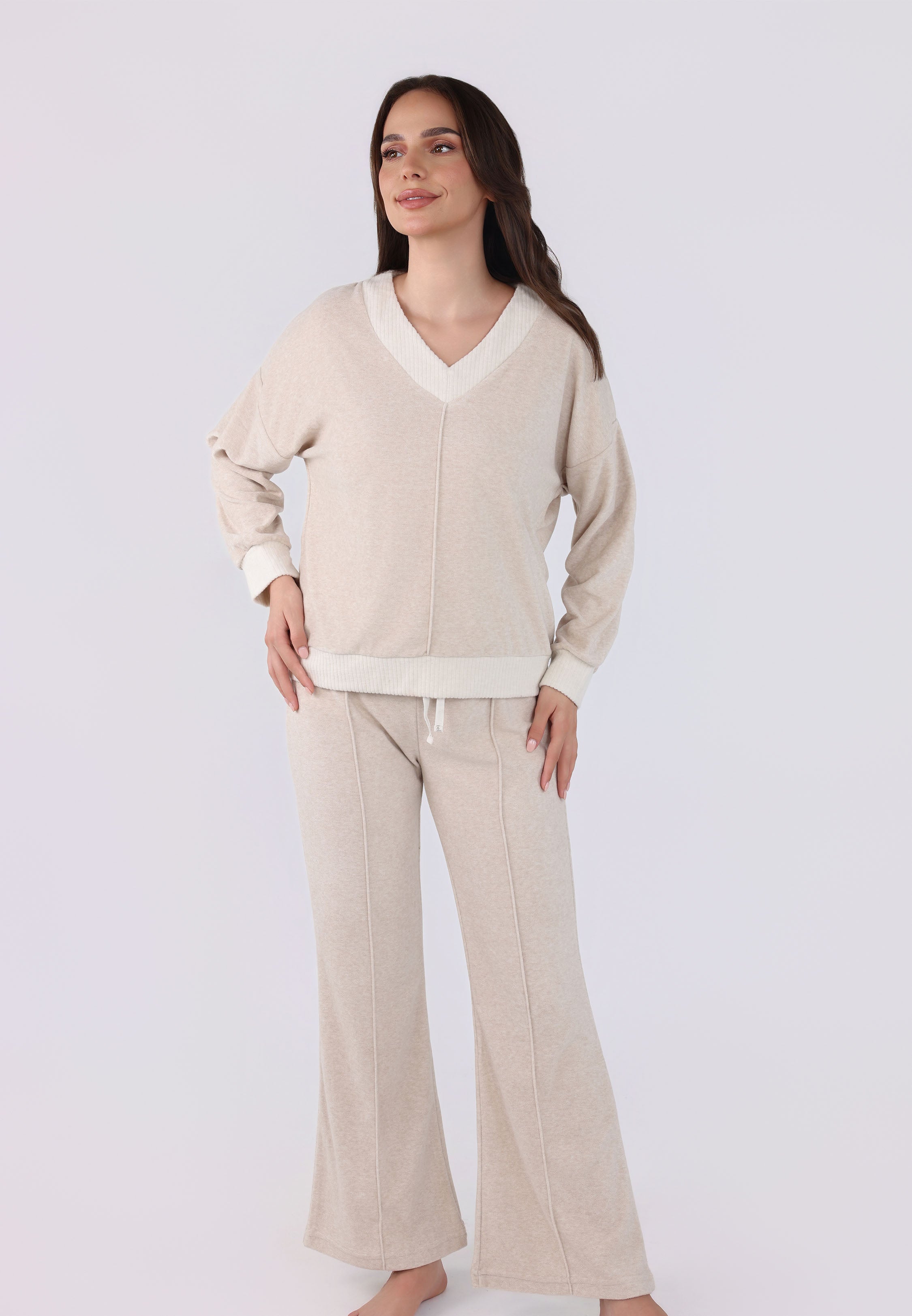 Ensemble Pyjama Col V | Collection Pure Cosy