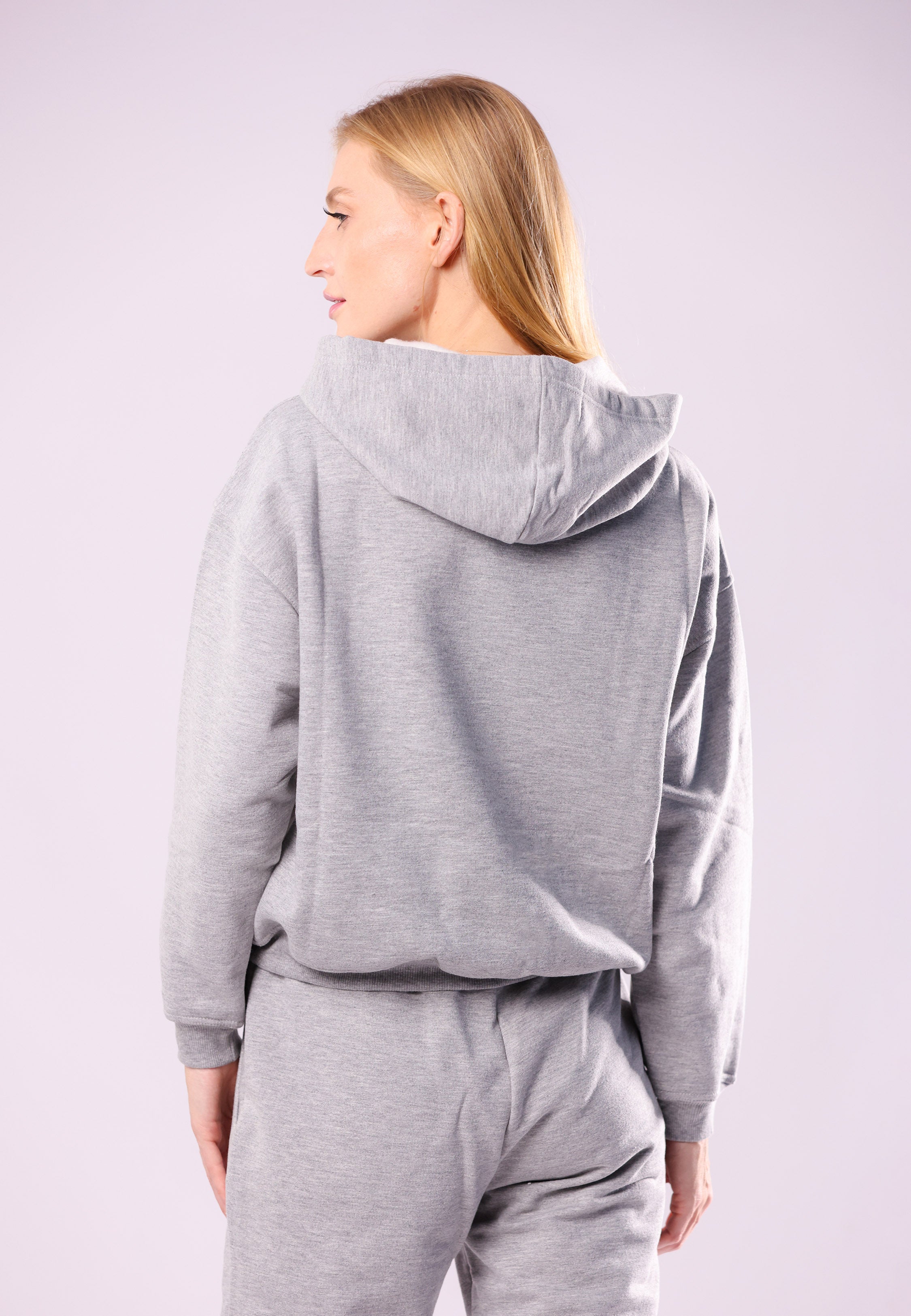 Pyjama gris à capuche | Collection MLT CHINE