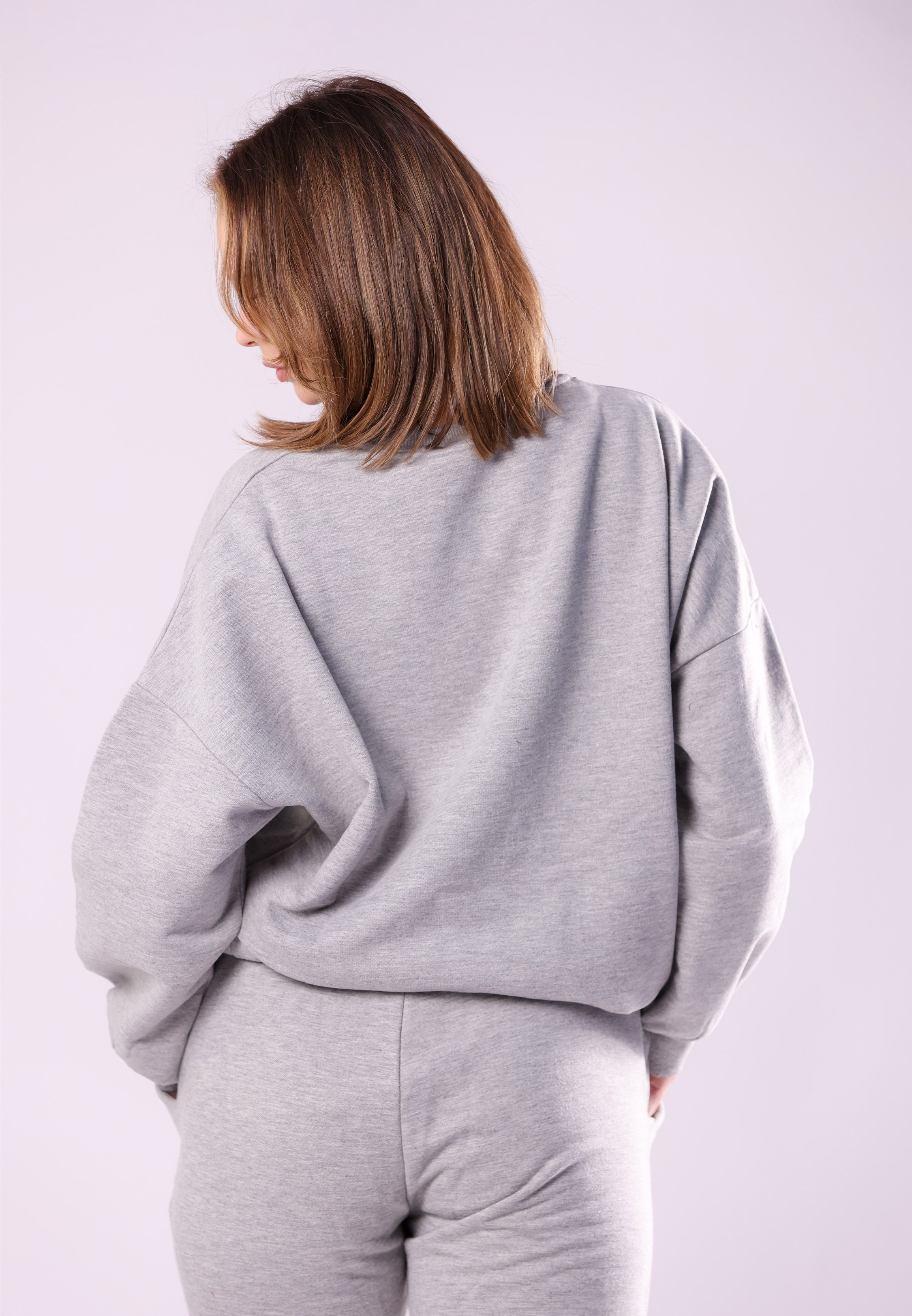 Pyjama gris imprimé texte | Collection MLT CHINE