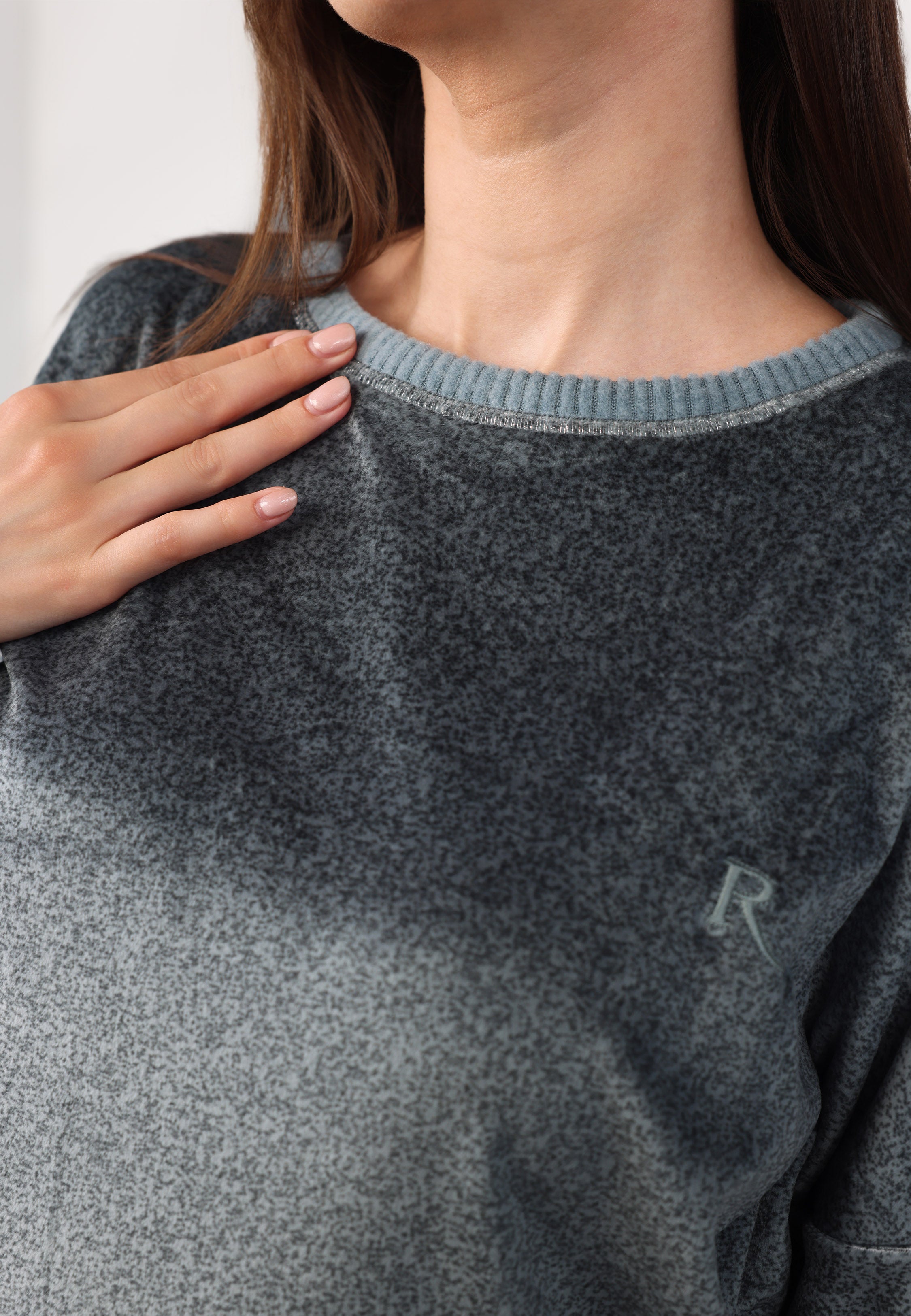 Ensemble pyjama col rond | Collection Velvet MLC