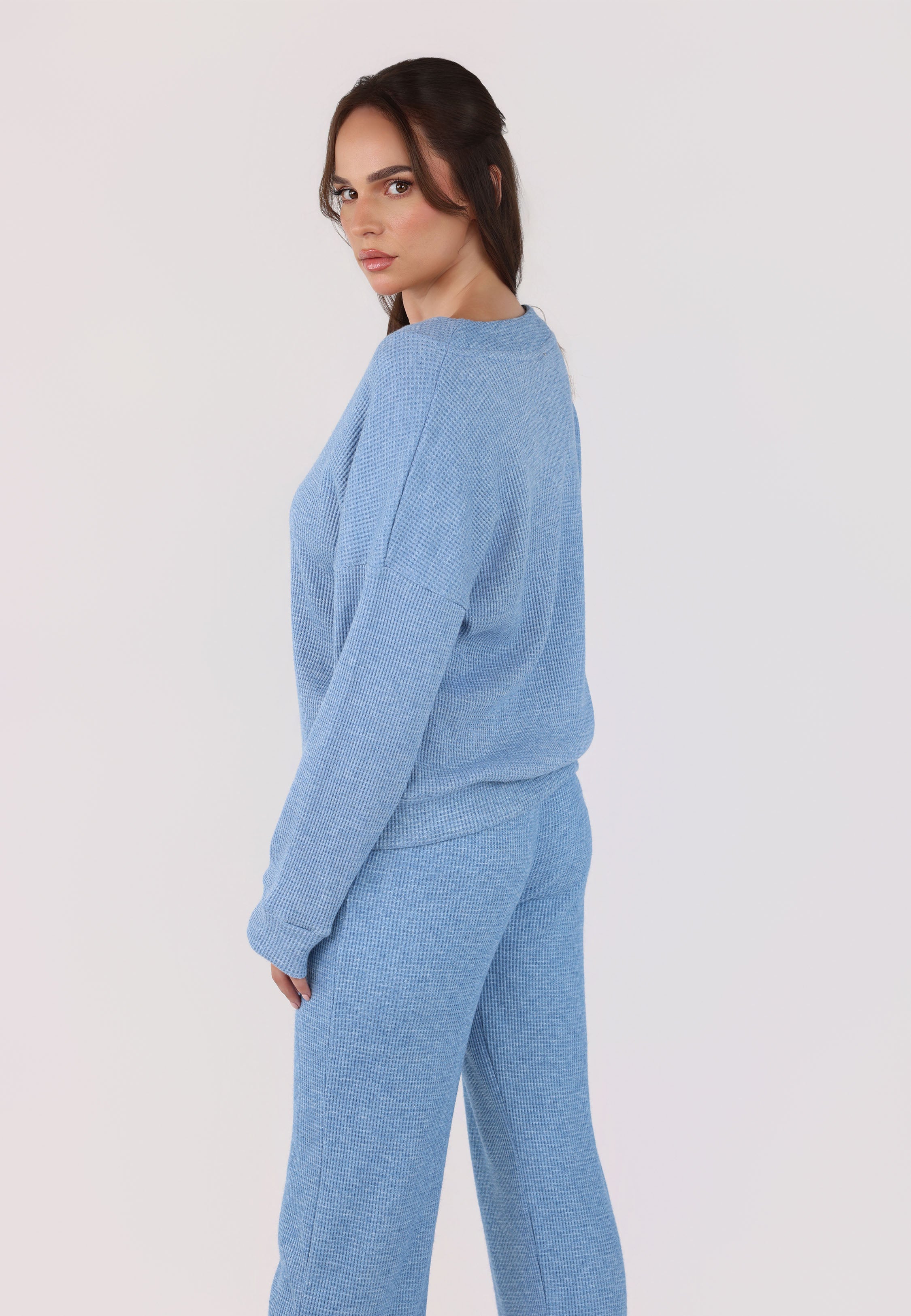 Ensemble pyjama en tissu gaufré | Collection Waffle