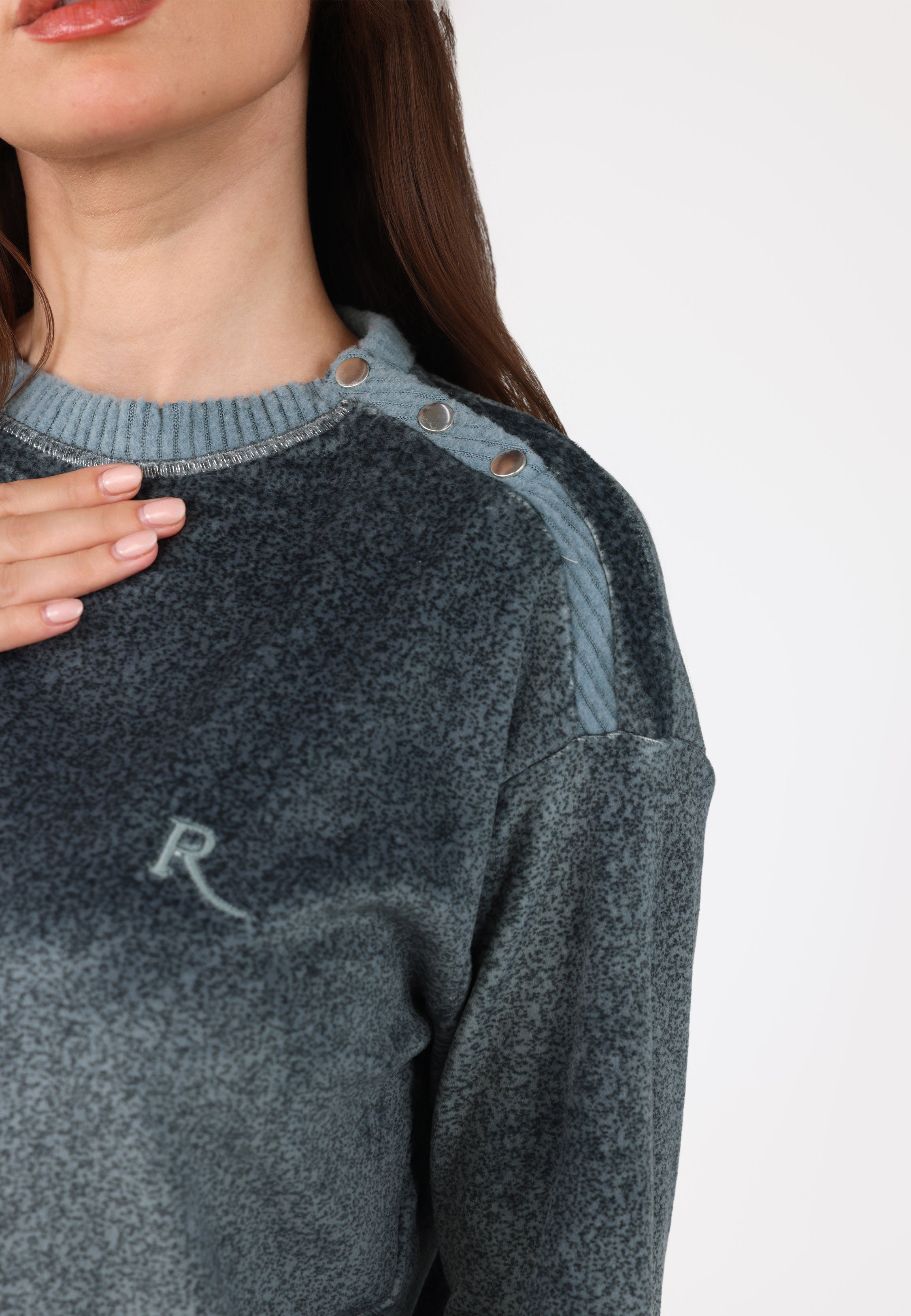 Ensemble pyjama à boutons épaule | Collection Velvet MLC