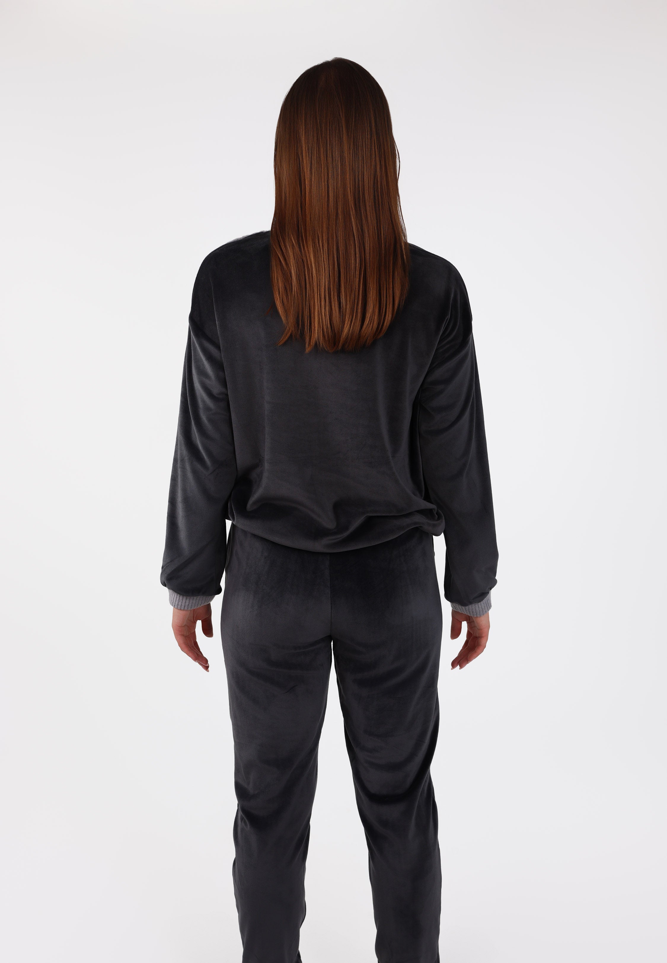 Ensemble pyjama à boutons épaule | Collection Velvet MLC