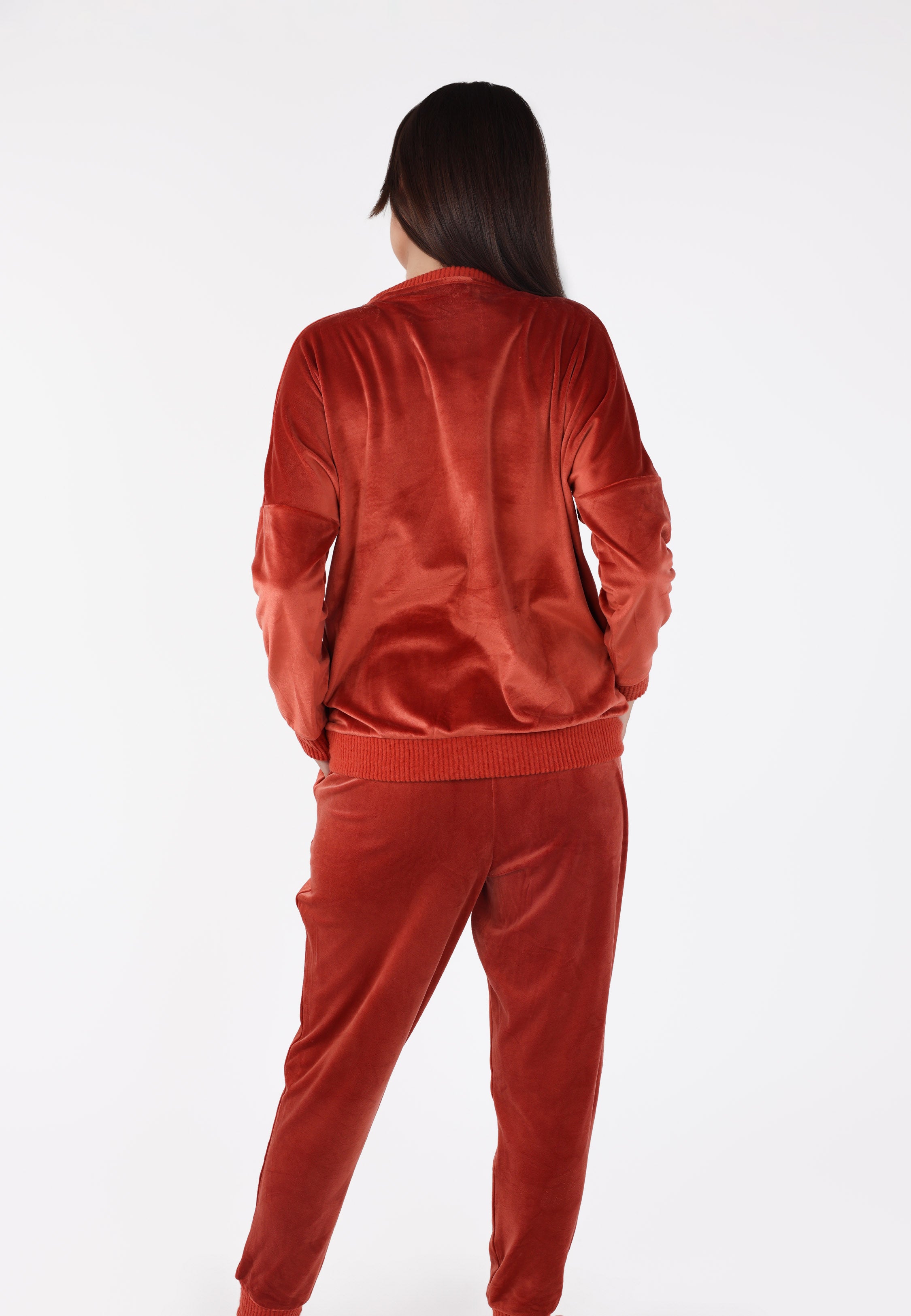 Ensemble pyjama col rond | Collection Velvet MLC