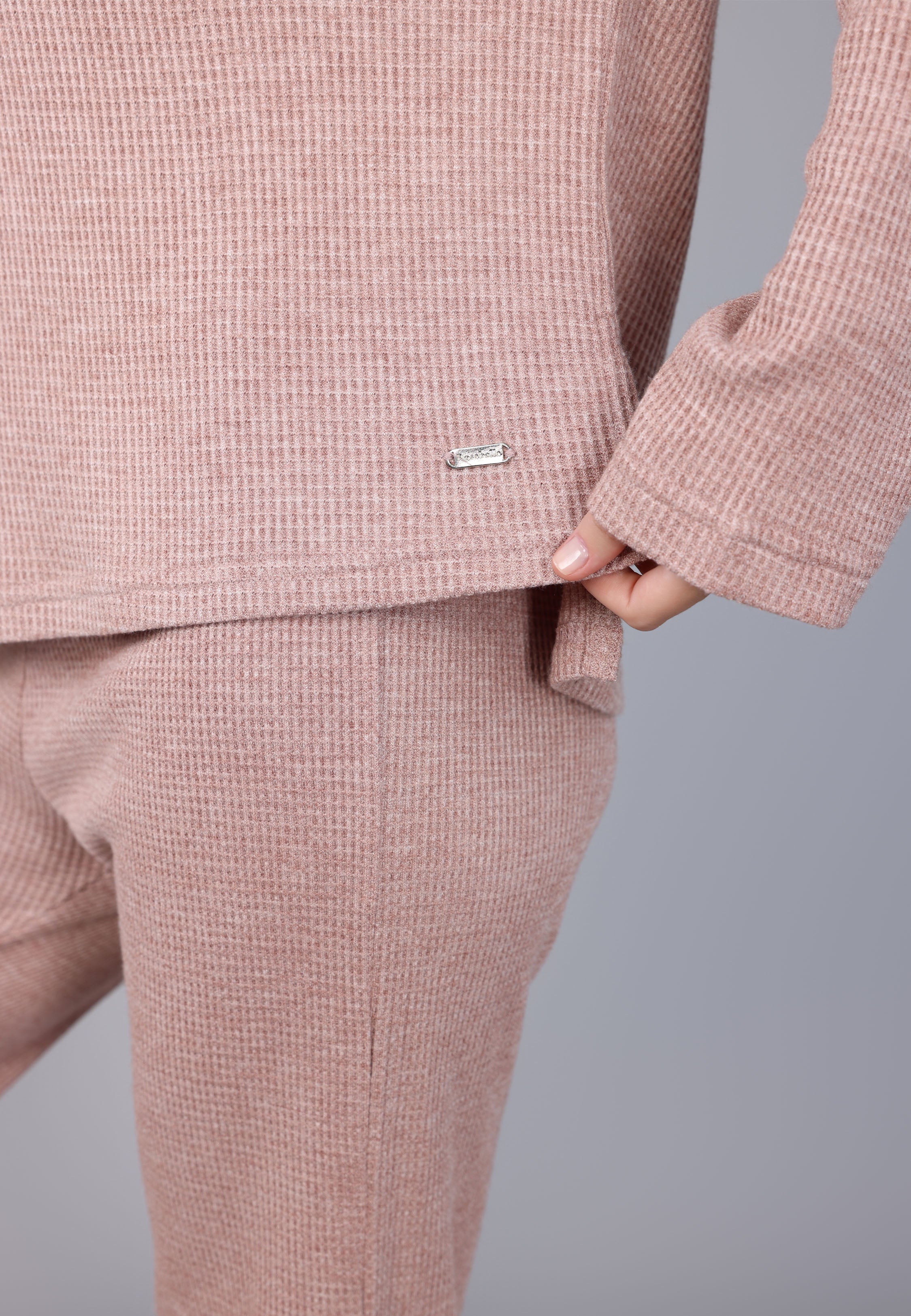 Pyjama texturé effet gaufré | Collection Waffle