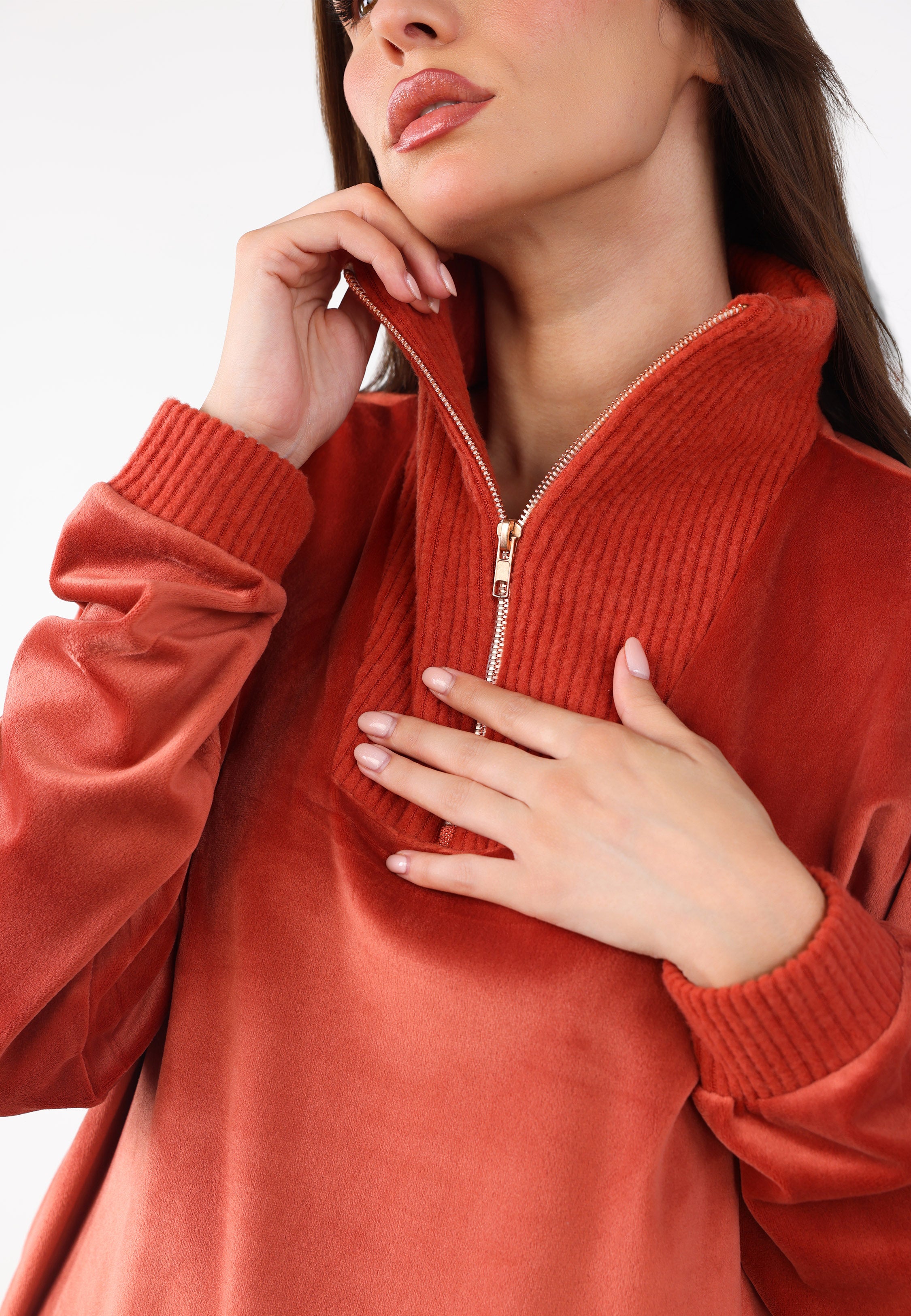 Pyjama col montant zippé | Collection Velvet MLC