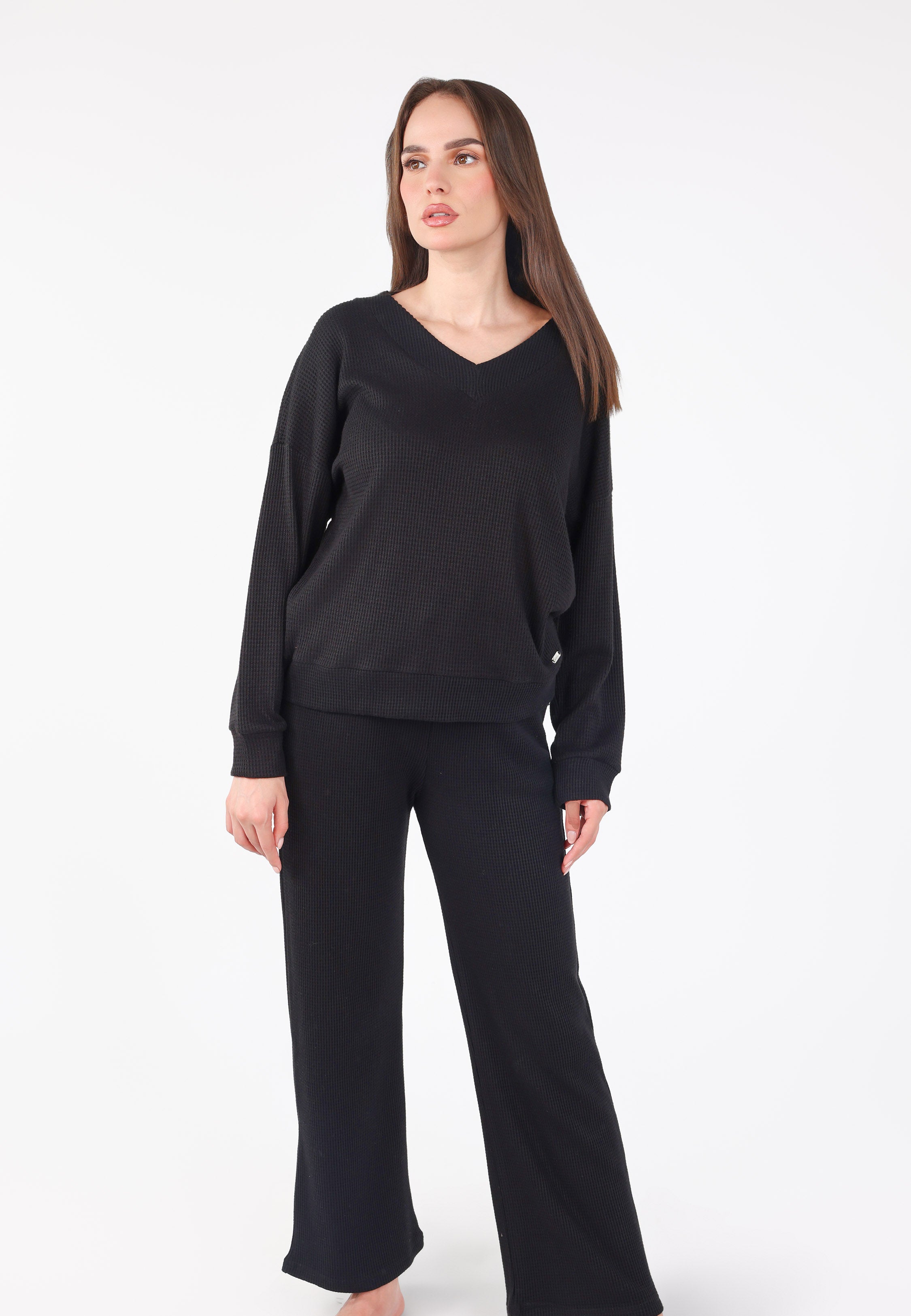 Ensemble pyjama en tissu gaufré | Collection Waffle