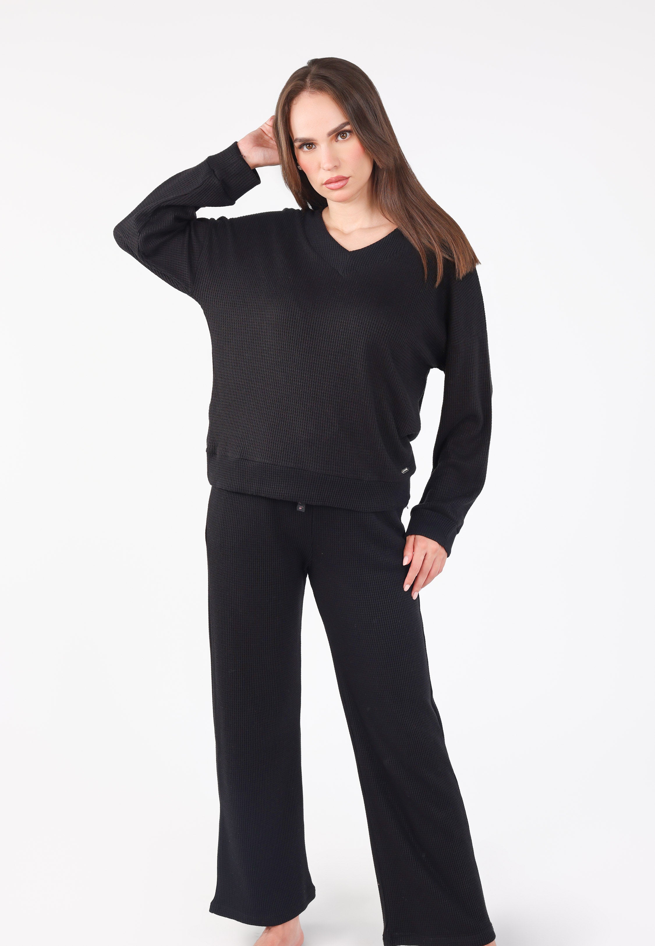 Ensemble pyjama en tissu gaufré | Collection Waffle