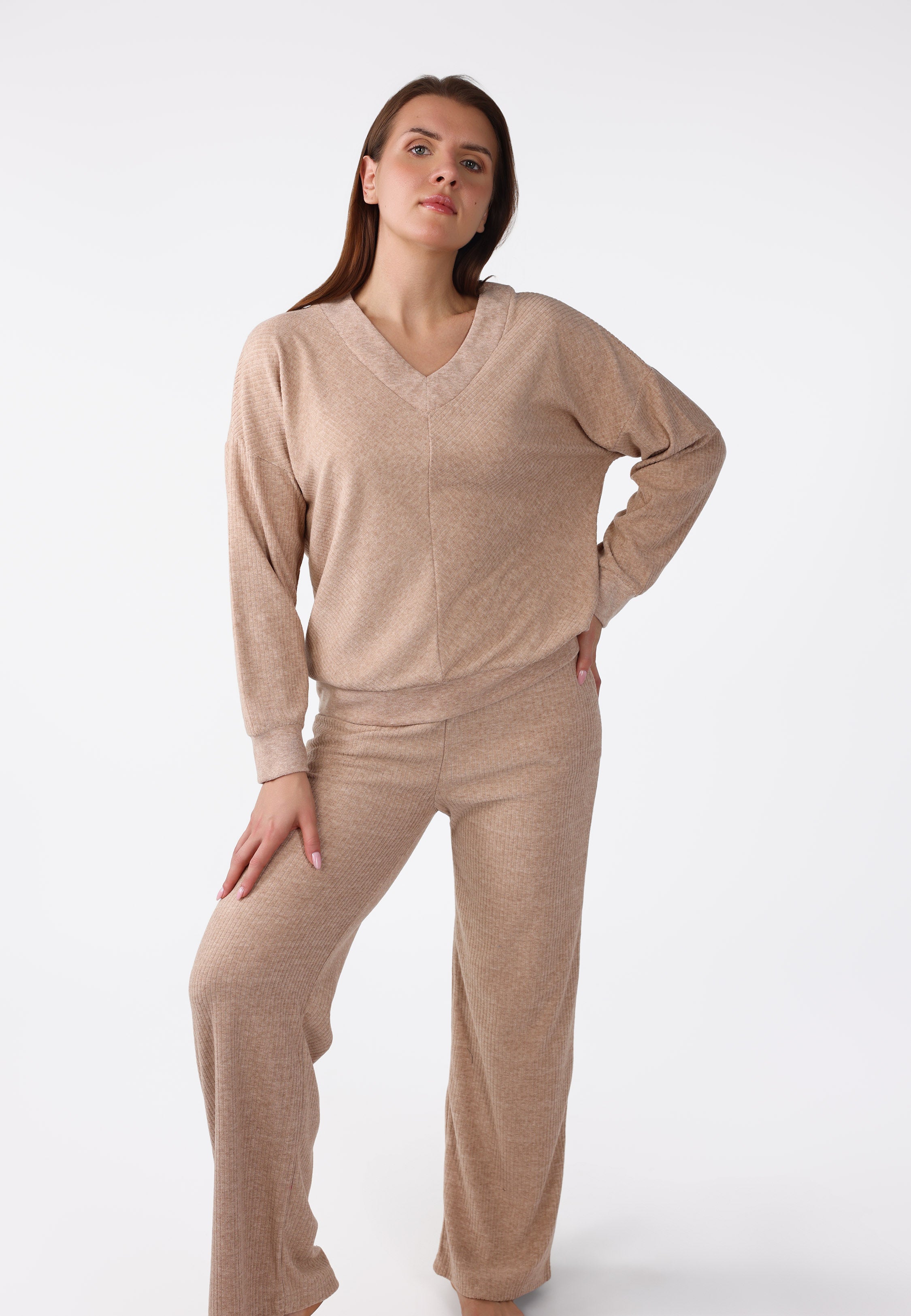 Ensemble pyjama col V | Collection Pure Cosy