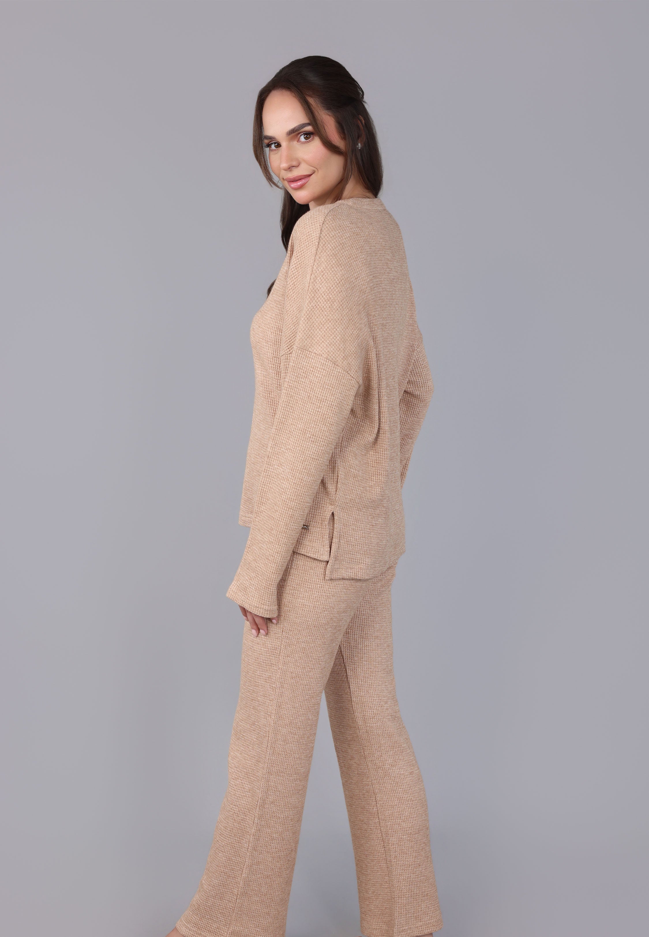 Pyjama texturé effet gaufré | Collection Waffle