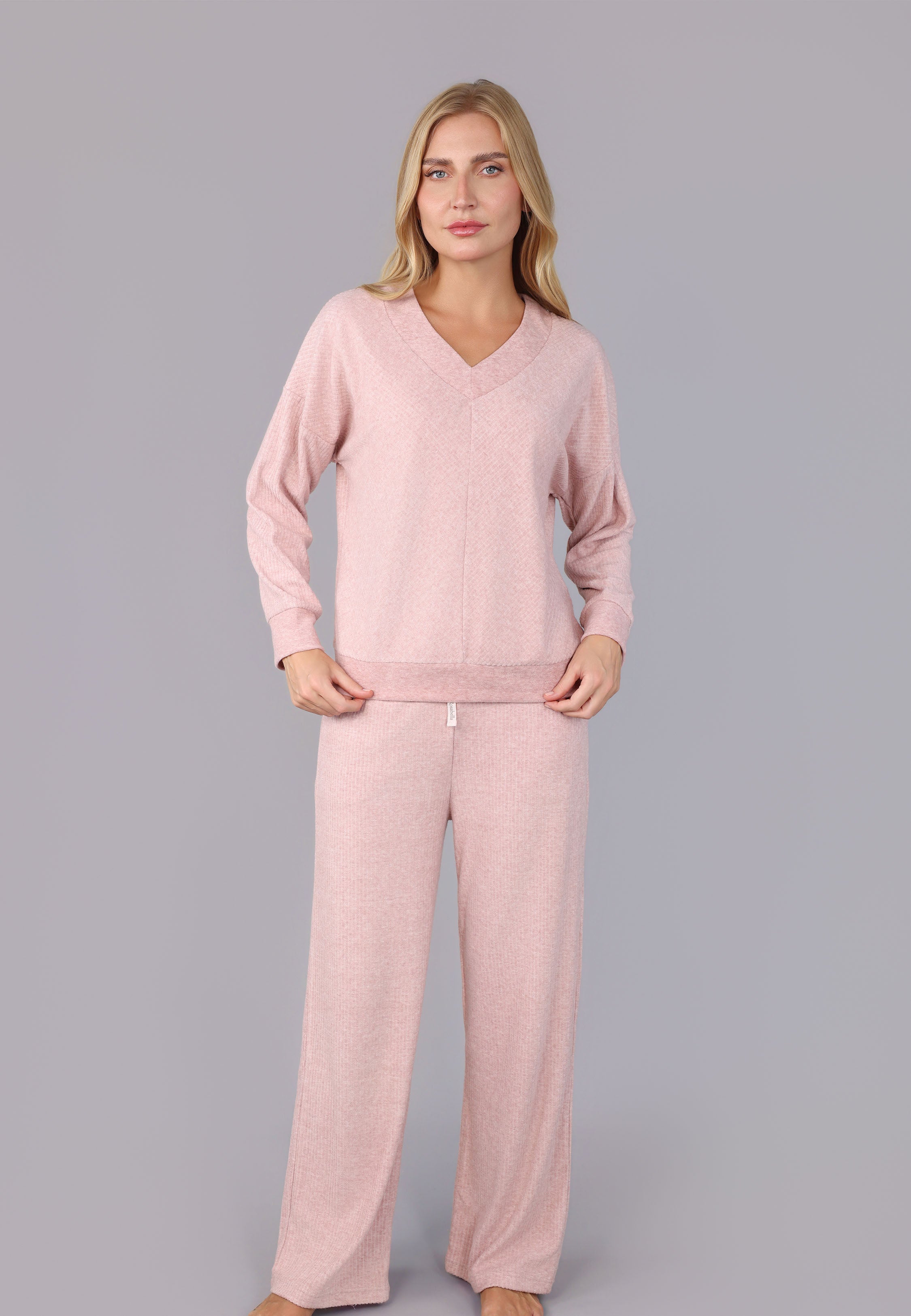 Ensemble pyjama col V | Collection Pure Cosy