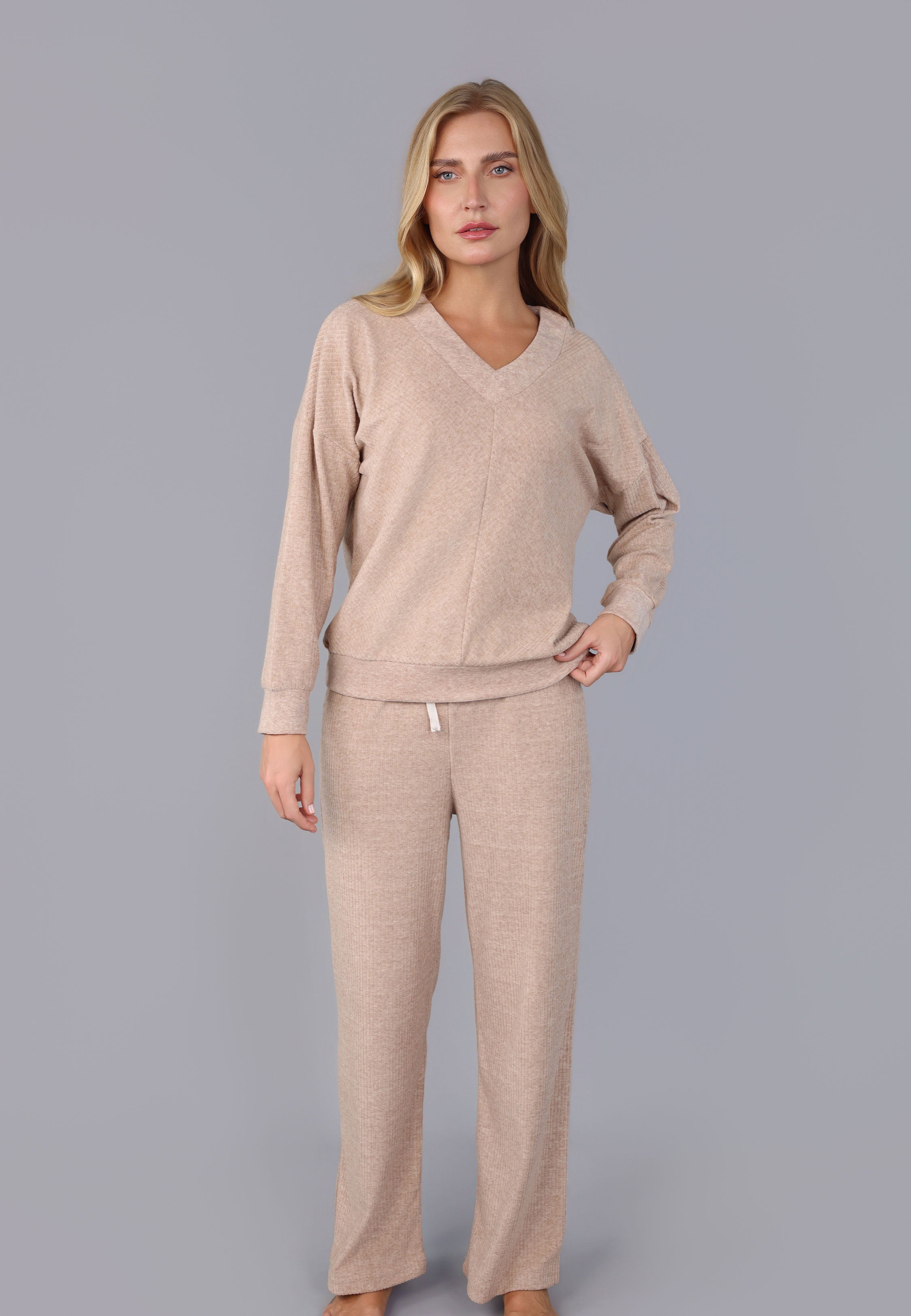 Ensemble pyjama col V | Collection Pure Cosy