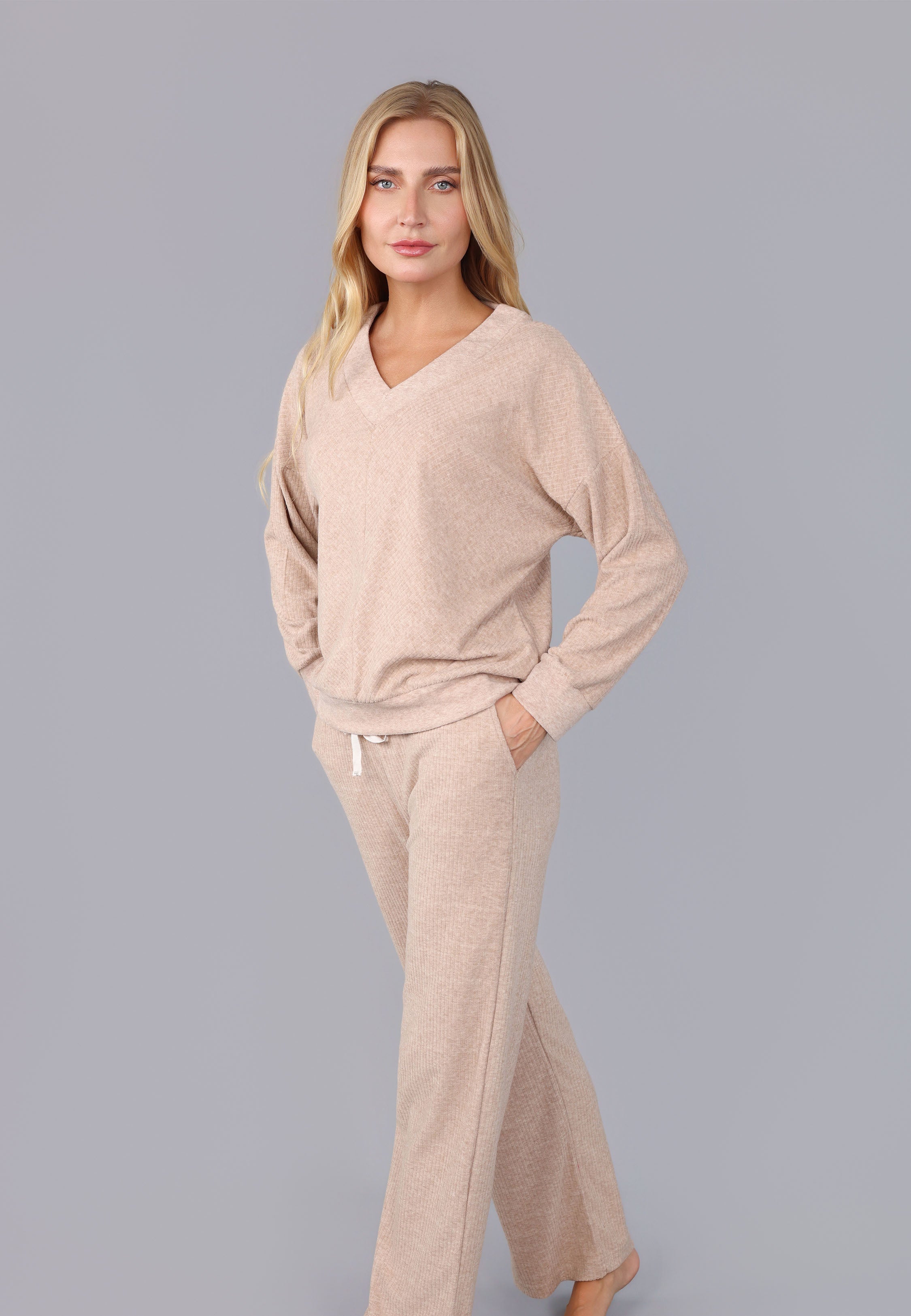 Ensemble pyjama col V | Collection Pure Cosy