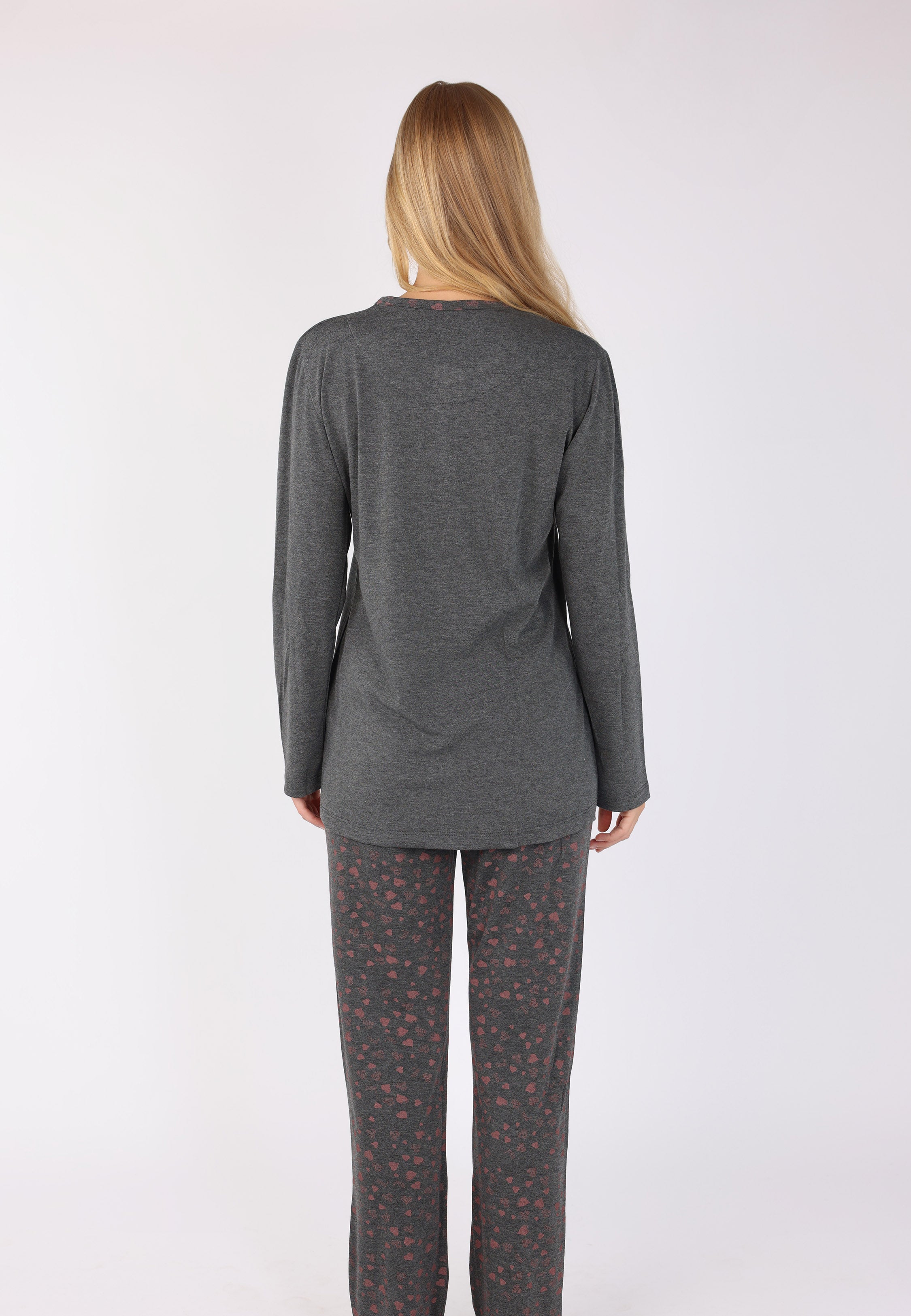 Pyjama Deux Pièces Imprimé | Collection LV SAUMON