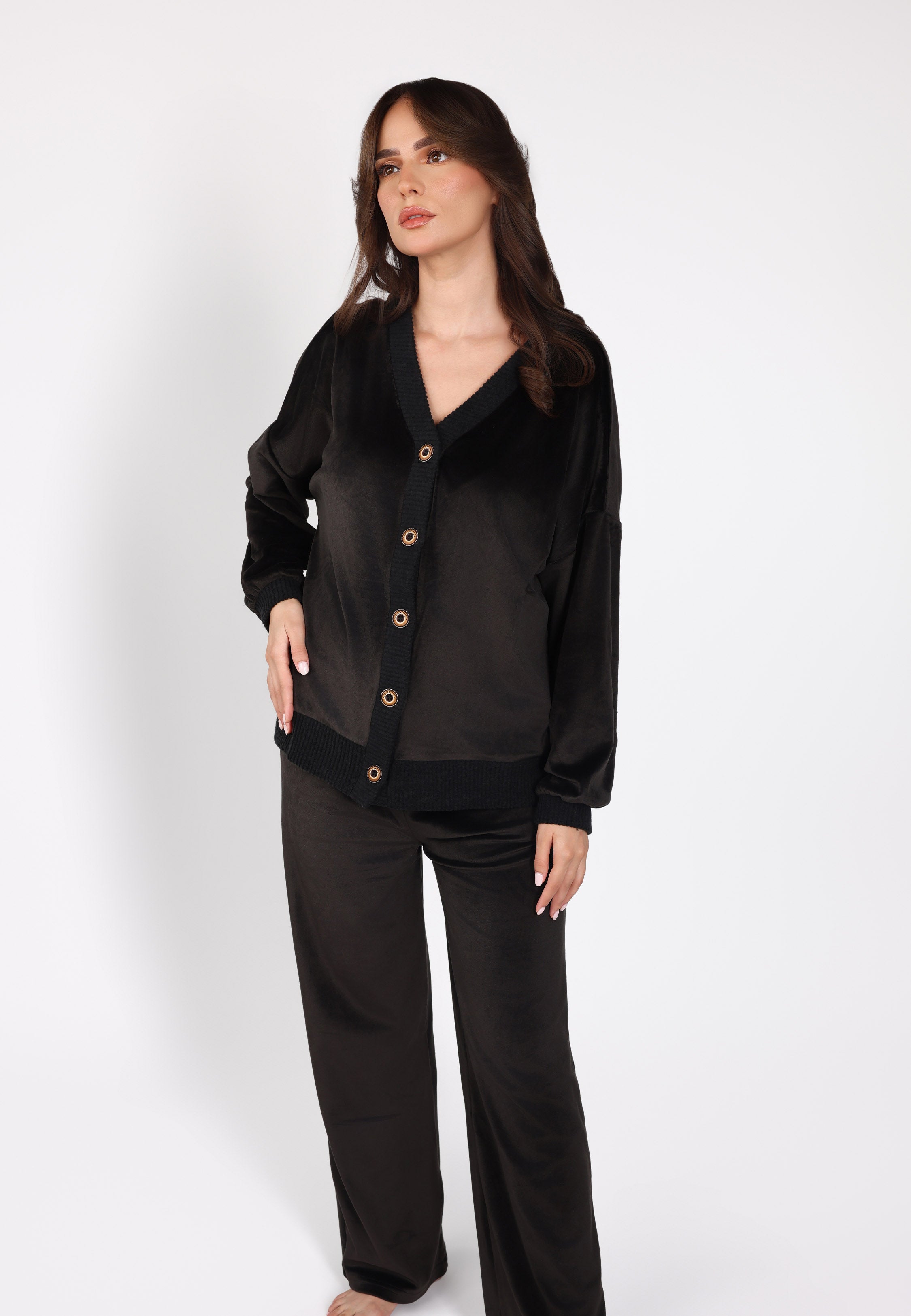 Pyjama boutonné | Collection Velvet MLC