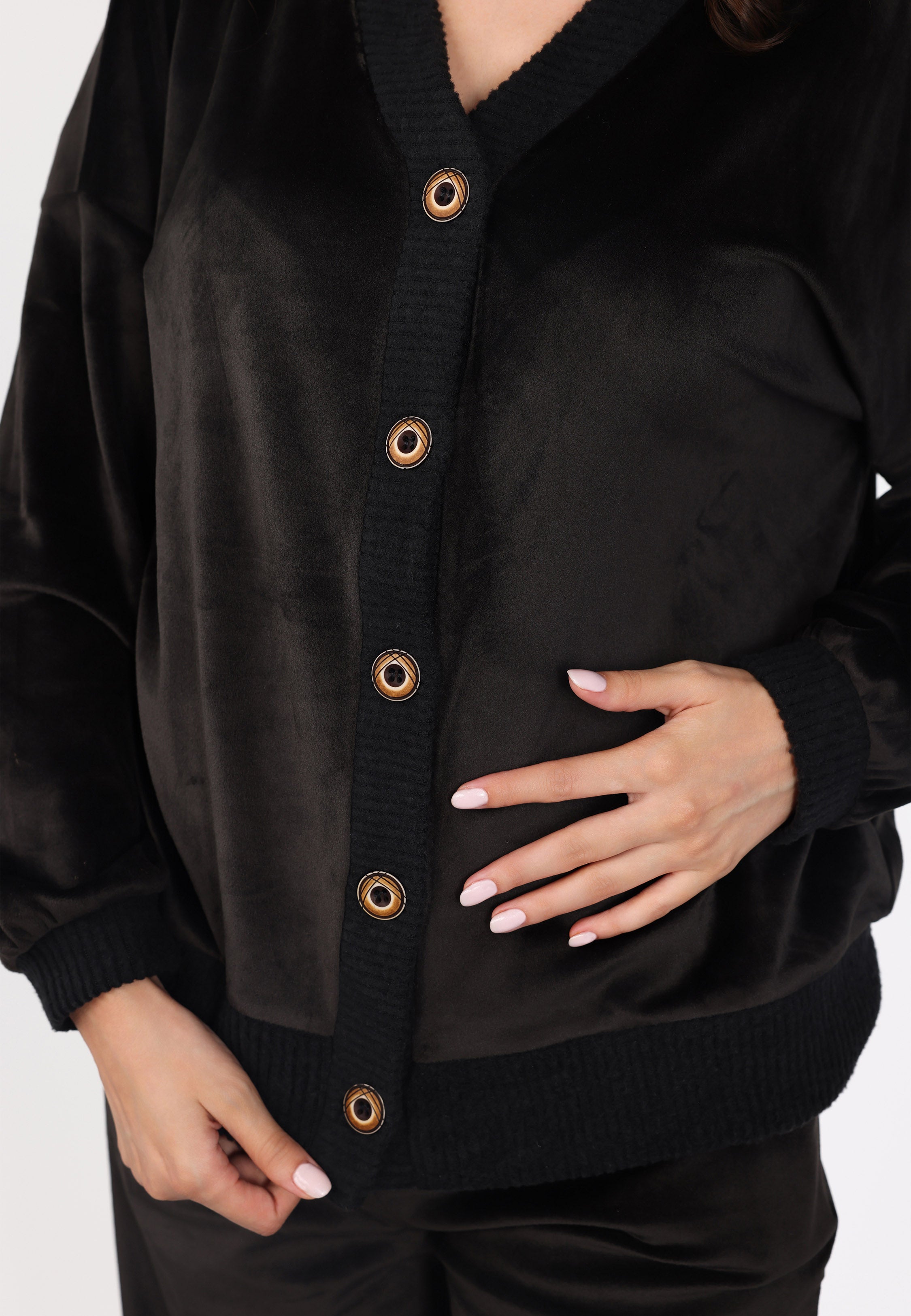 Pyjama boutonné | Collection Velvet MLC