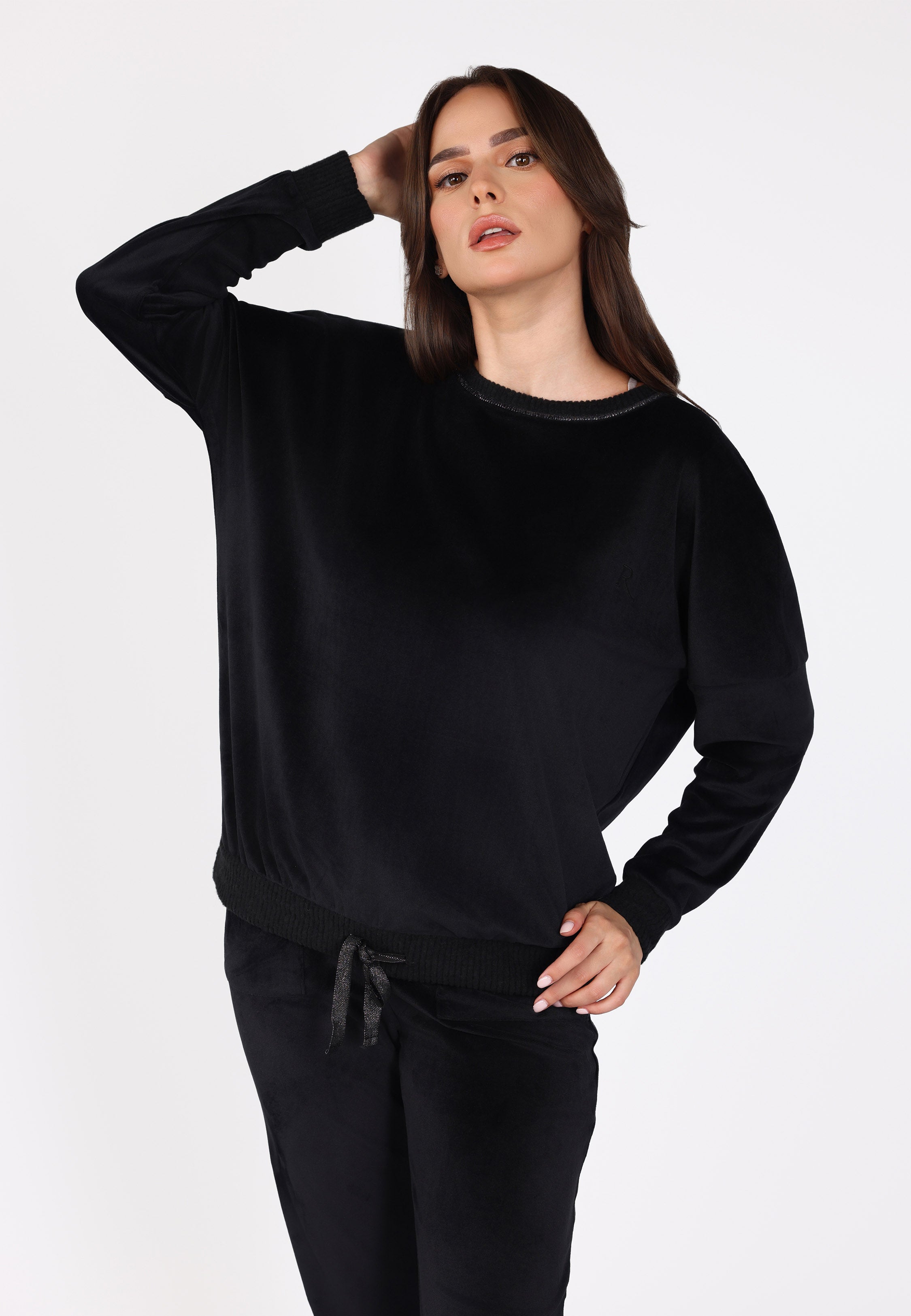 Ensemble pyjama col rond | Collection Velvet MLC