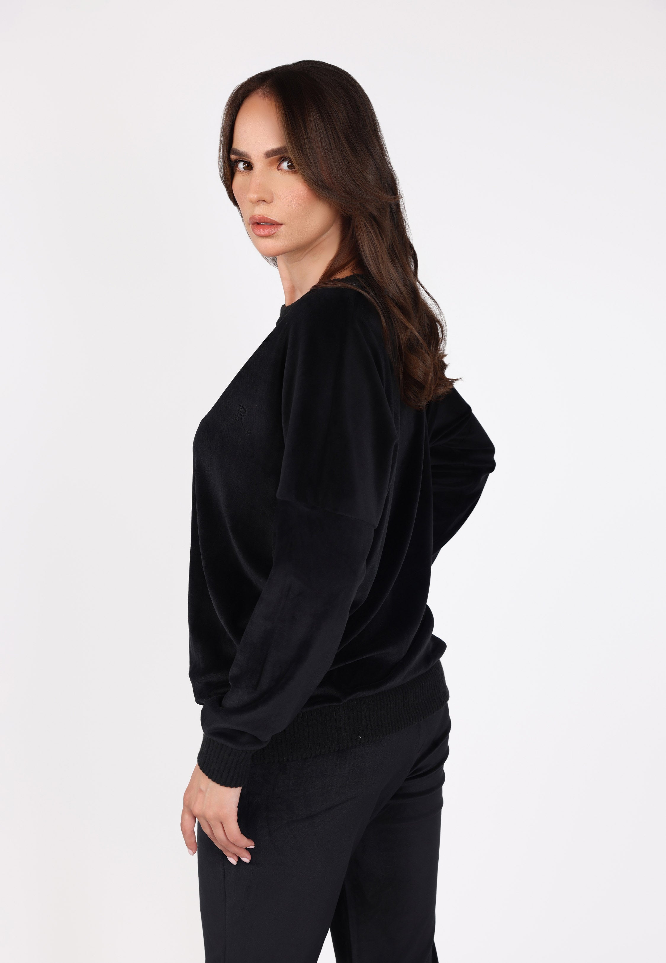 Ensemble pyjama col rond | Collection Velvet MLC
