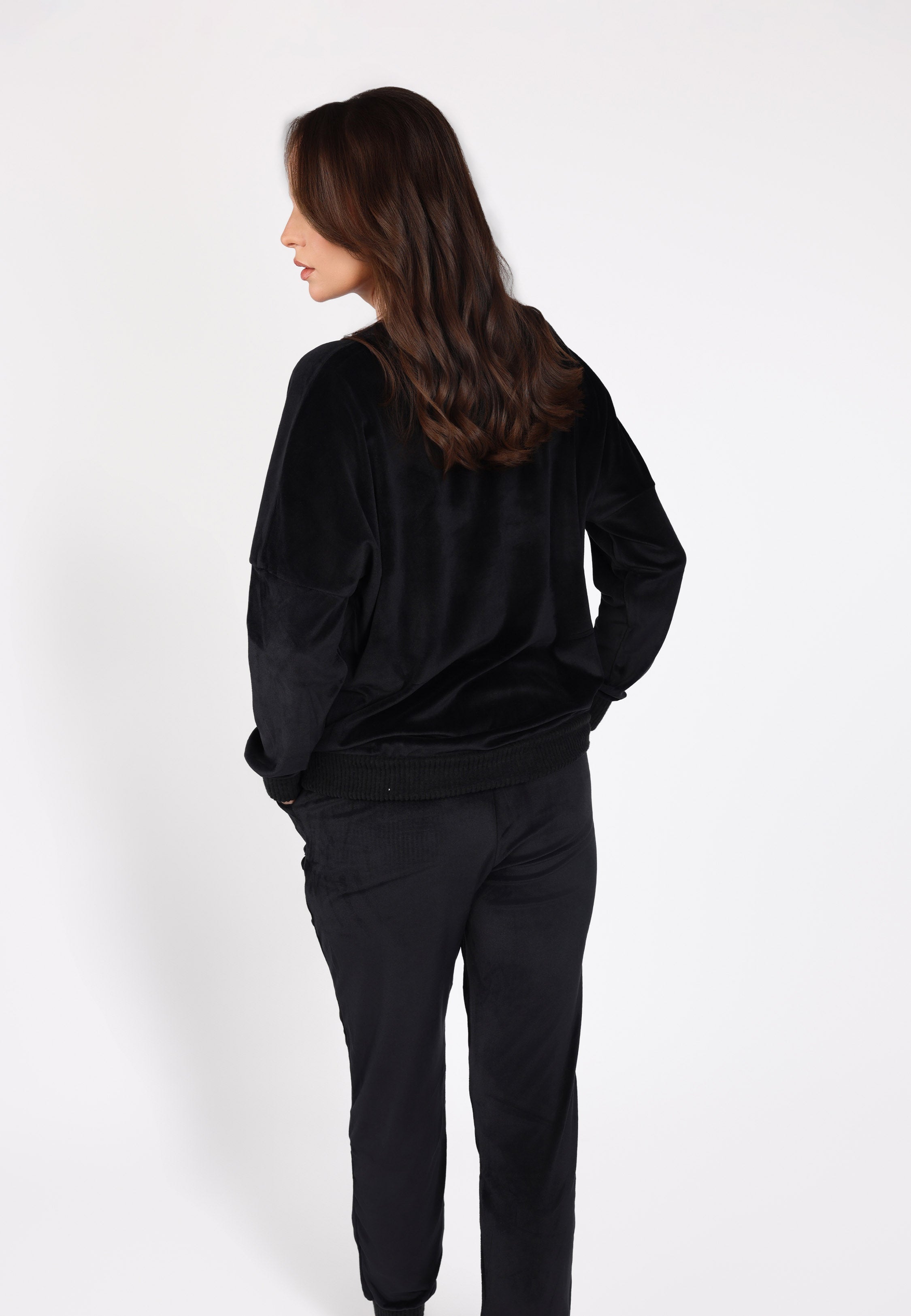 Ensemble pyjama col rond | Collection Velvet MLC