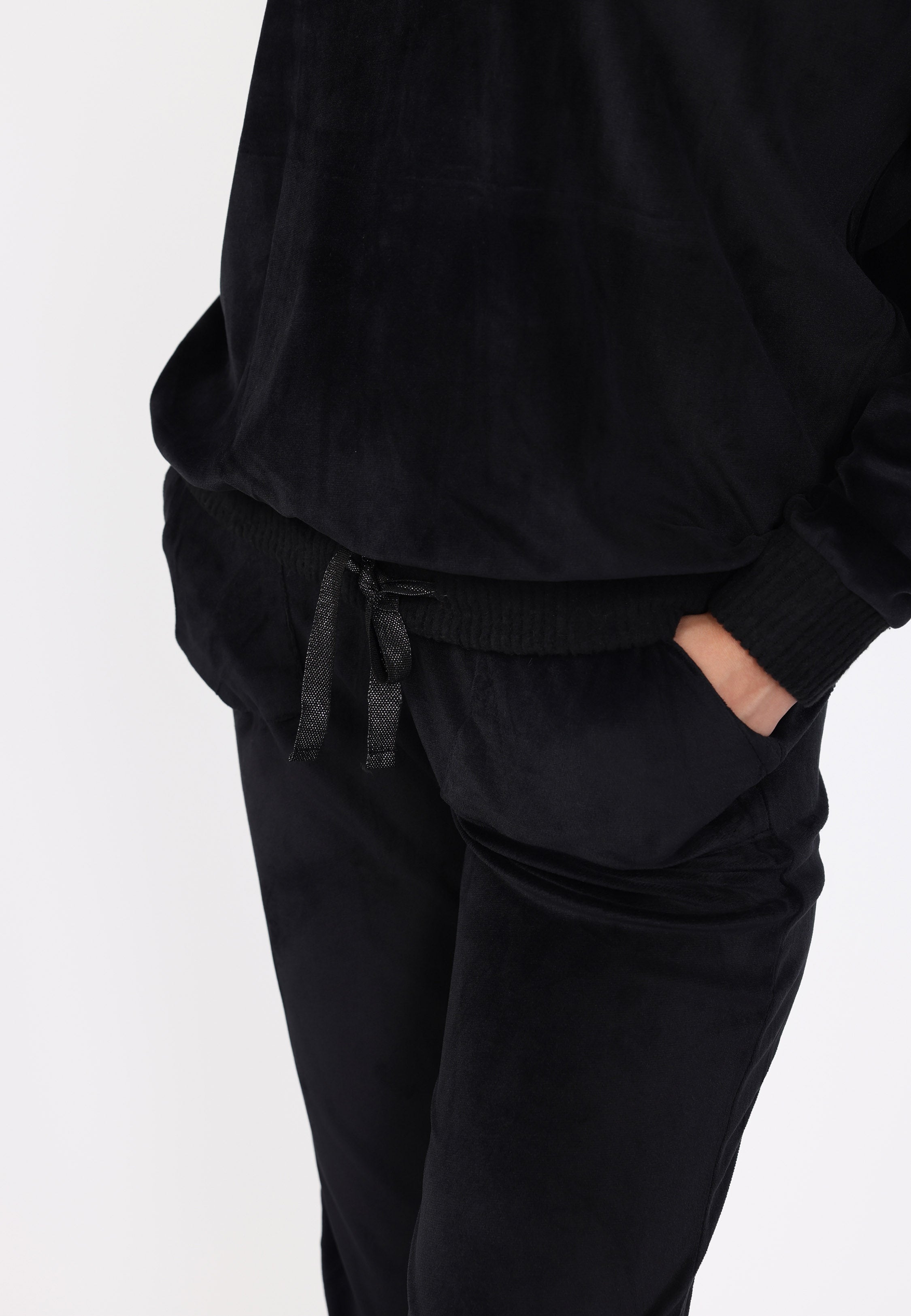 Ensemble pyjama col rond | Collection Velvet MLC