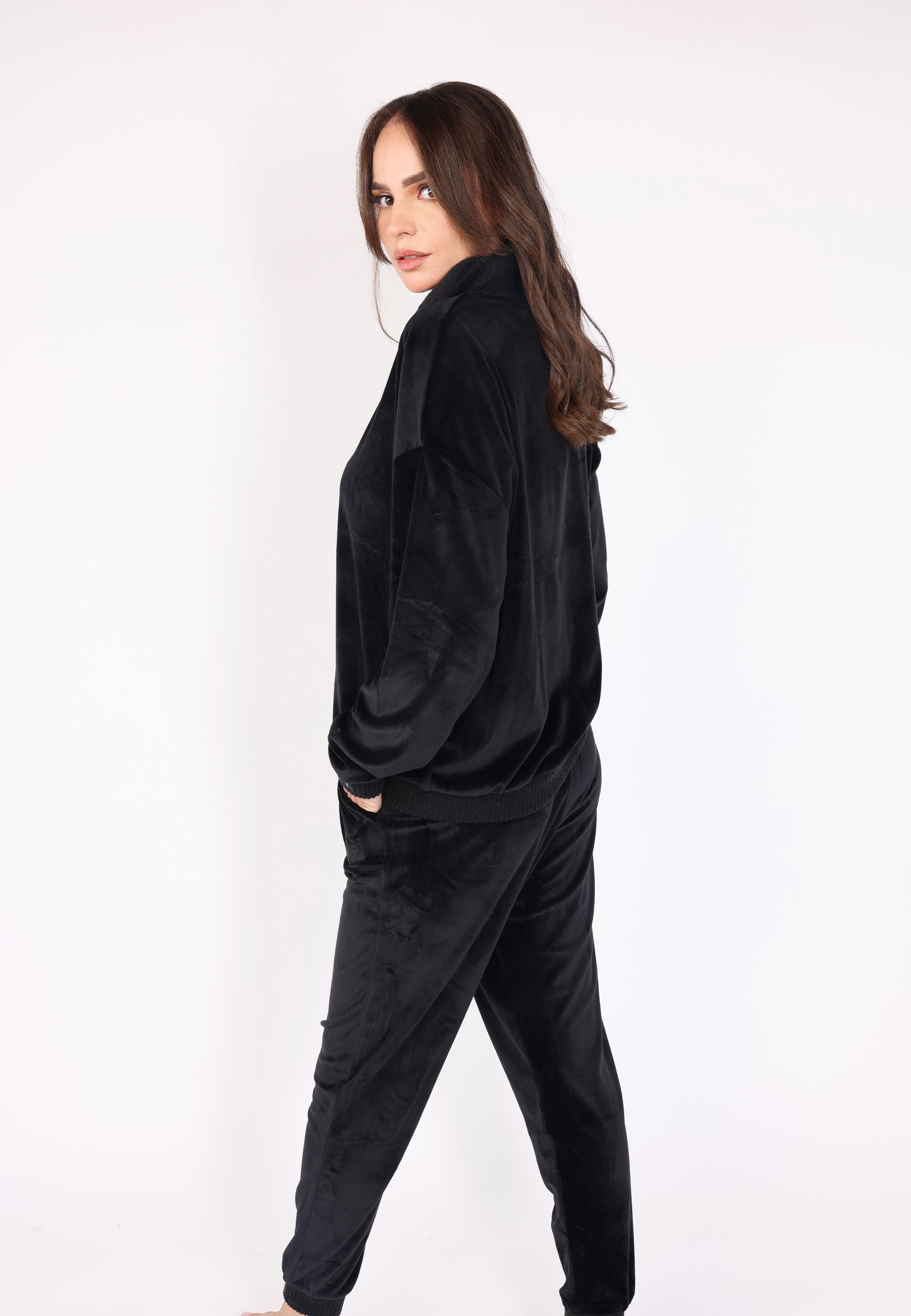 Pyjama col montant zippé | Collection Velvet MLC