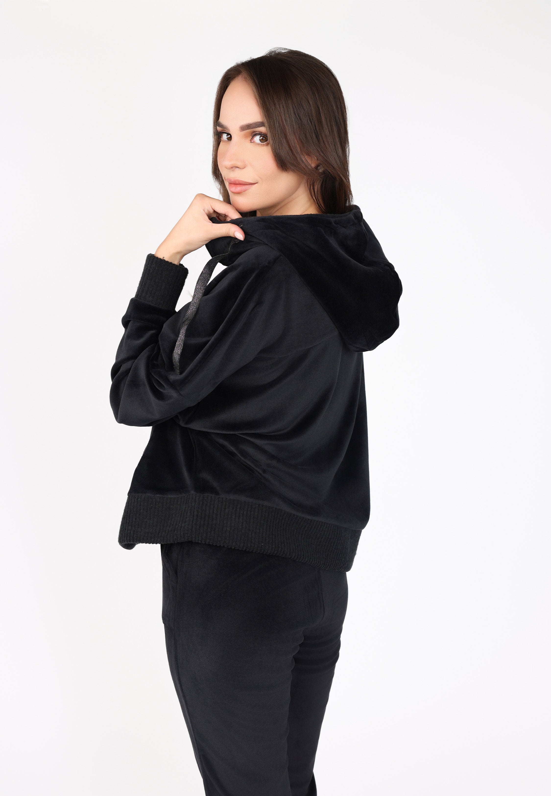 Ensemble pyjama à capuche | Collection Velvet MLC