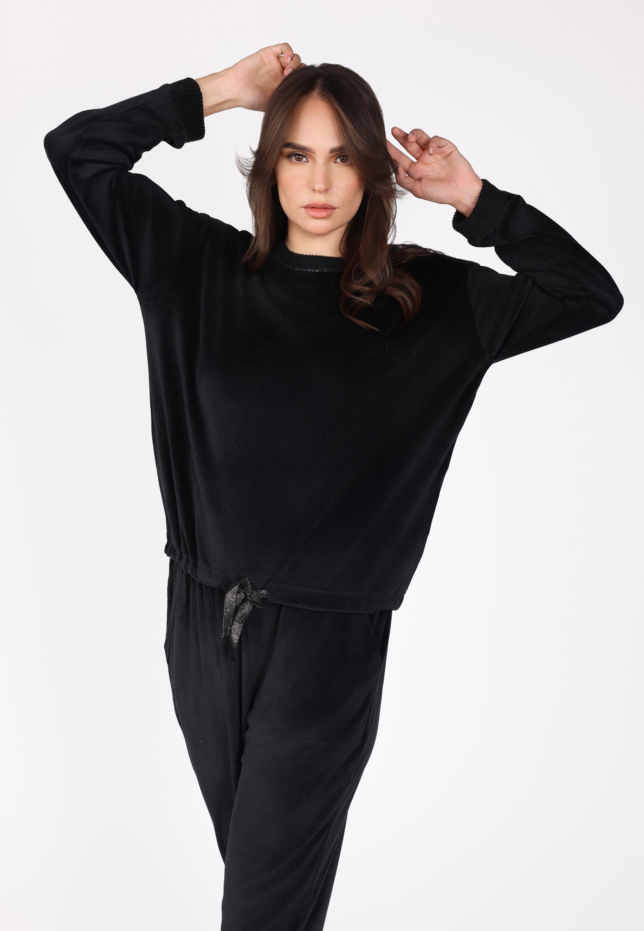 Ensemble pyjama à boutons épaule | Collection Velvet MLC