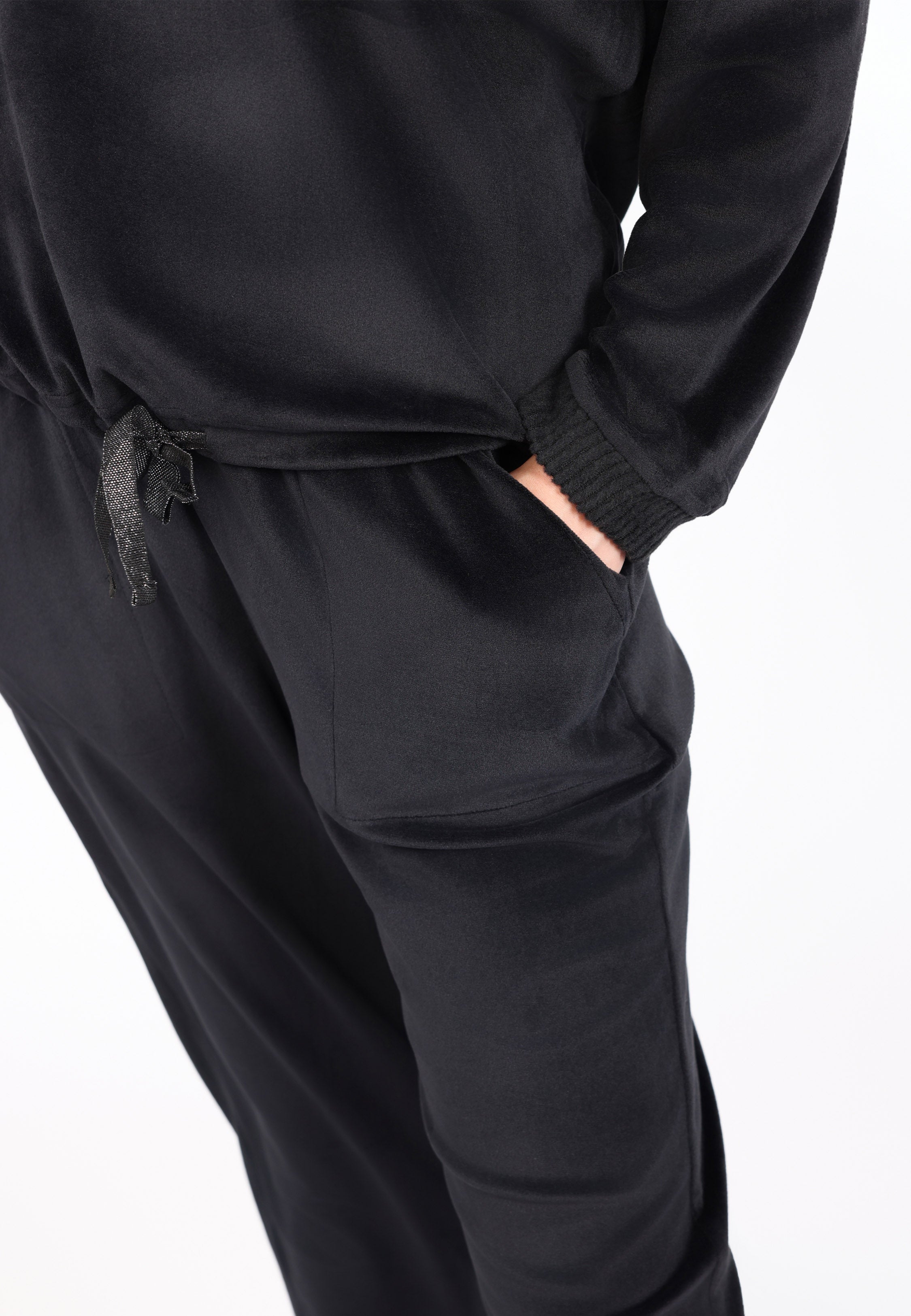 Ensemble pyjama à boutons épaule | Collection Velvet MLC