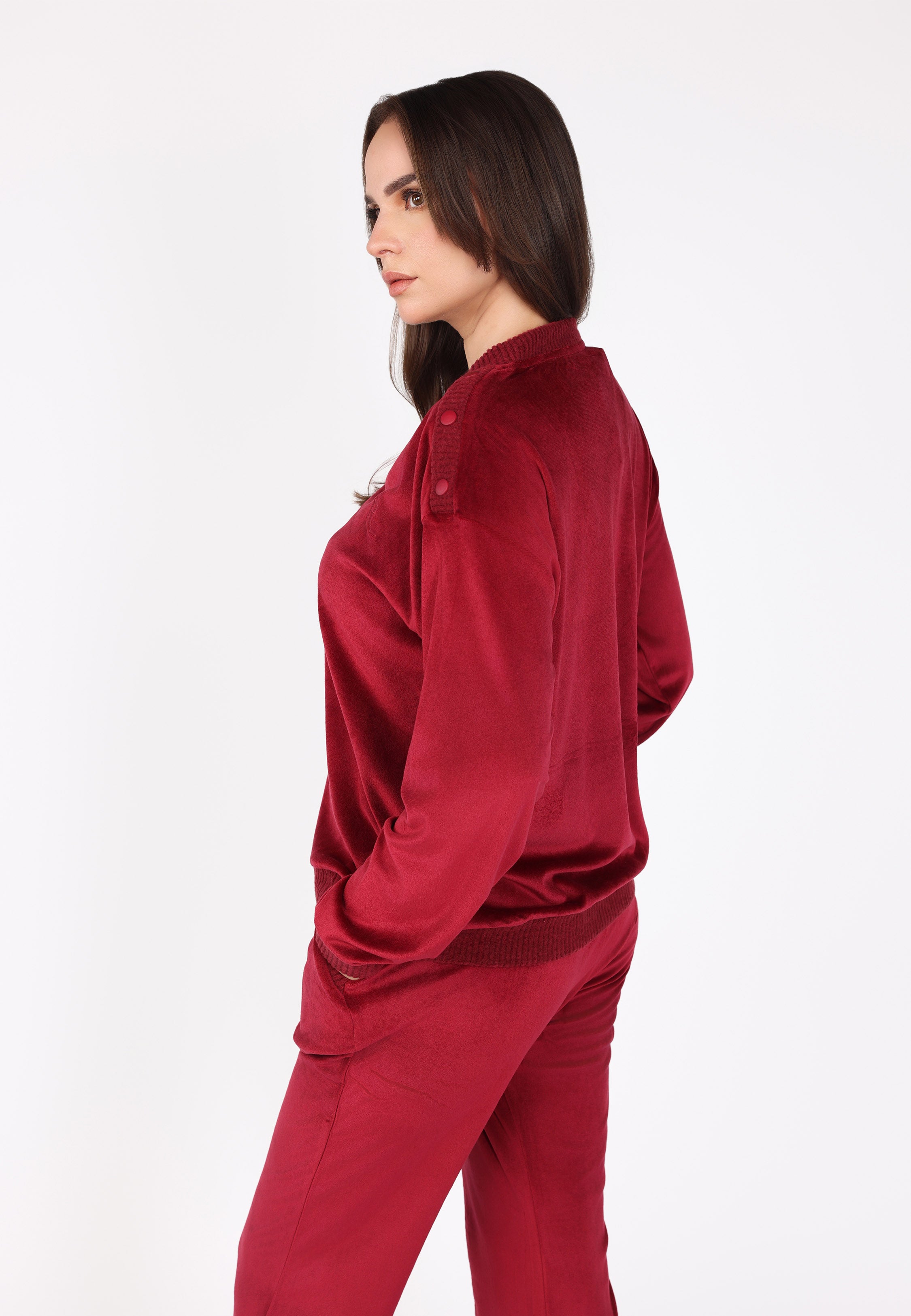 Ensemble pyjama col V | Collection Velvet MLC