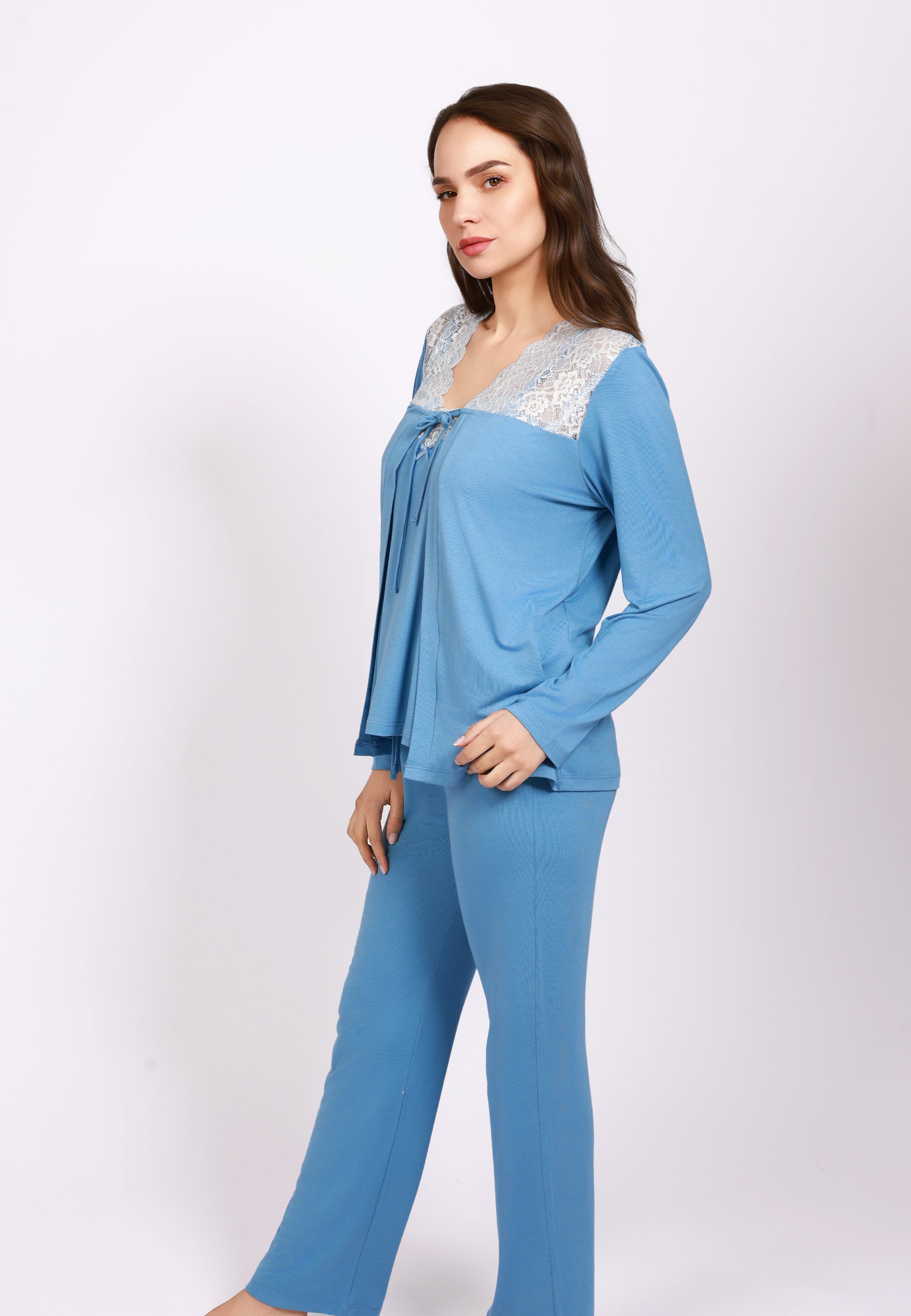Ensemble pyjama trois pièces | Collection Touche D'élégance