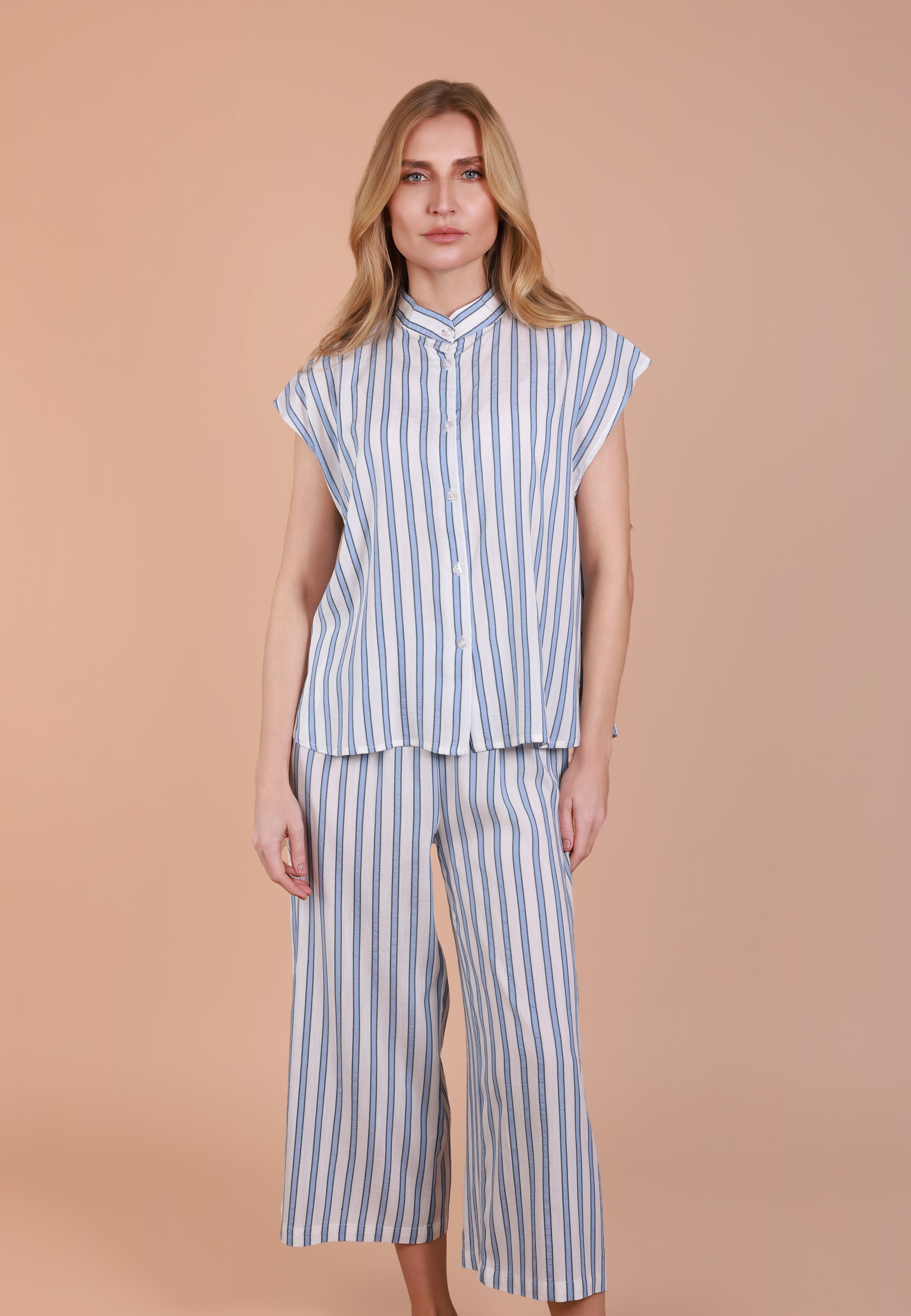 Pyjama Décontracté à Rayures | Collection WALLPAPER