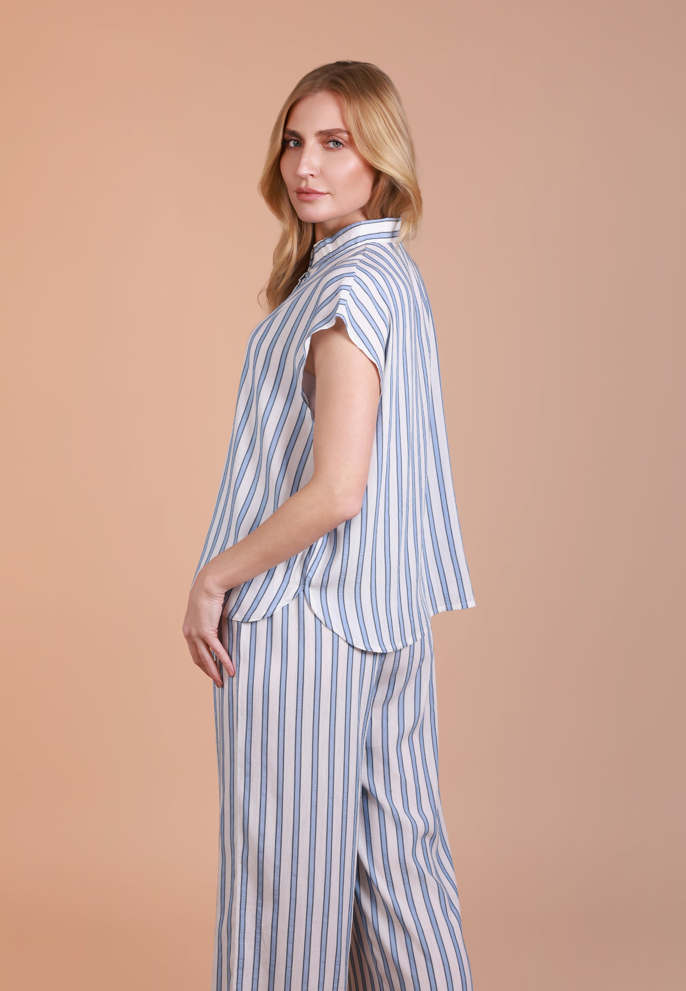 Pyjama Décontracté à Rayures | Collection WALLPAPER